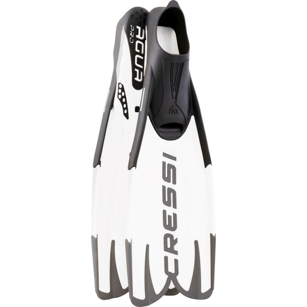 Cressi Agua Pro Snorkelling Fins - White