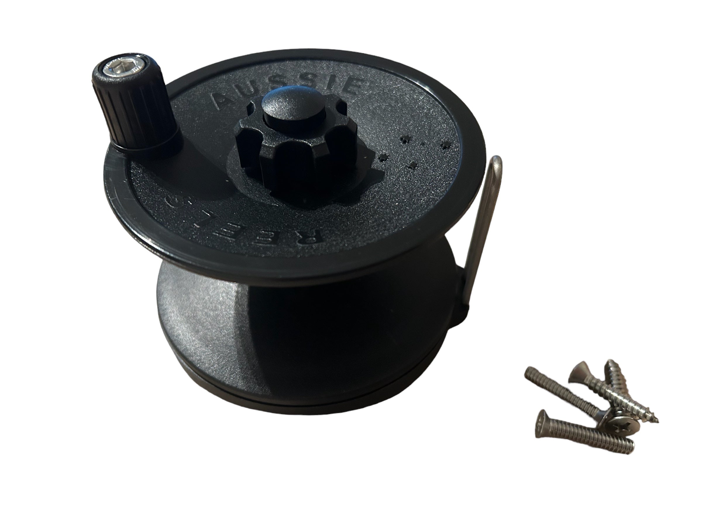 Aussie Reels Woodie Reel Black 2