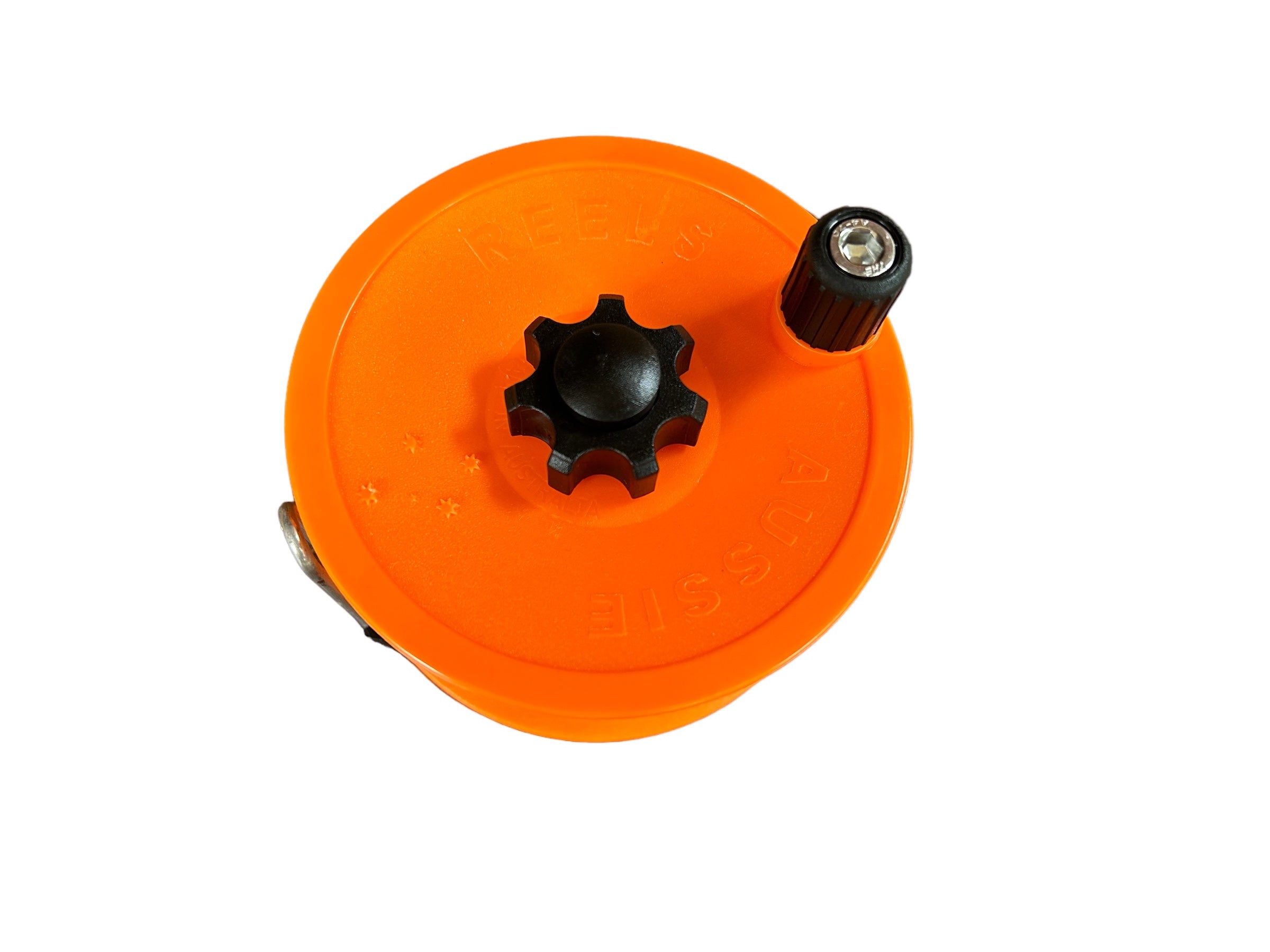 Aussie Reels Woodie Reel Orange 1