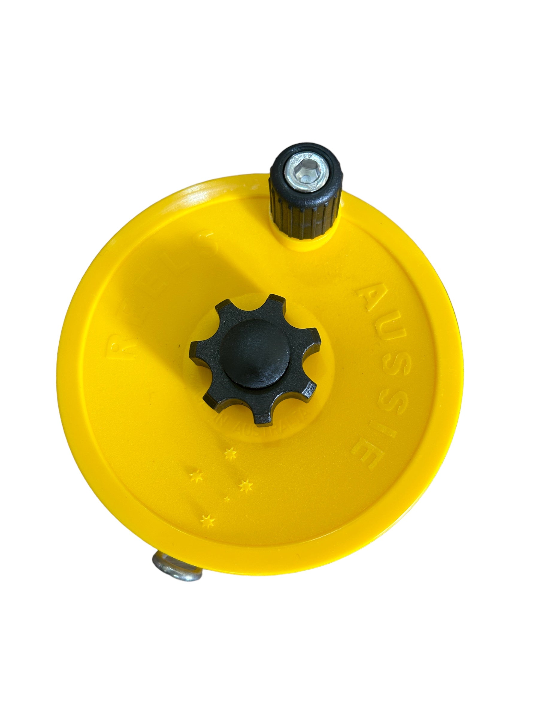 Aussie Reels Woodie Reel Yellow 1