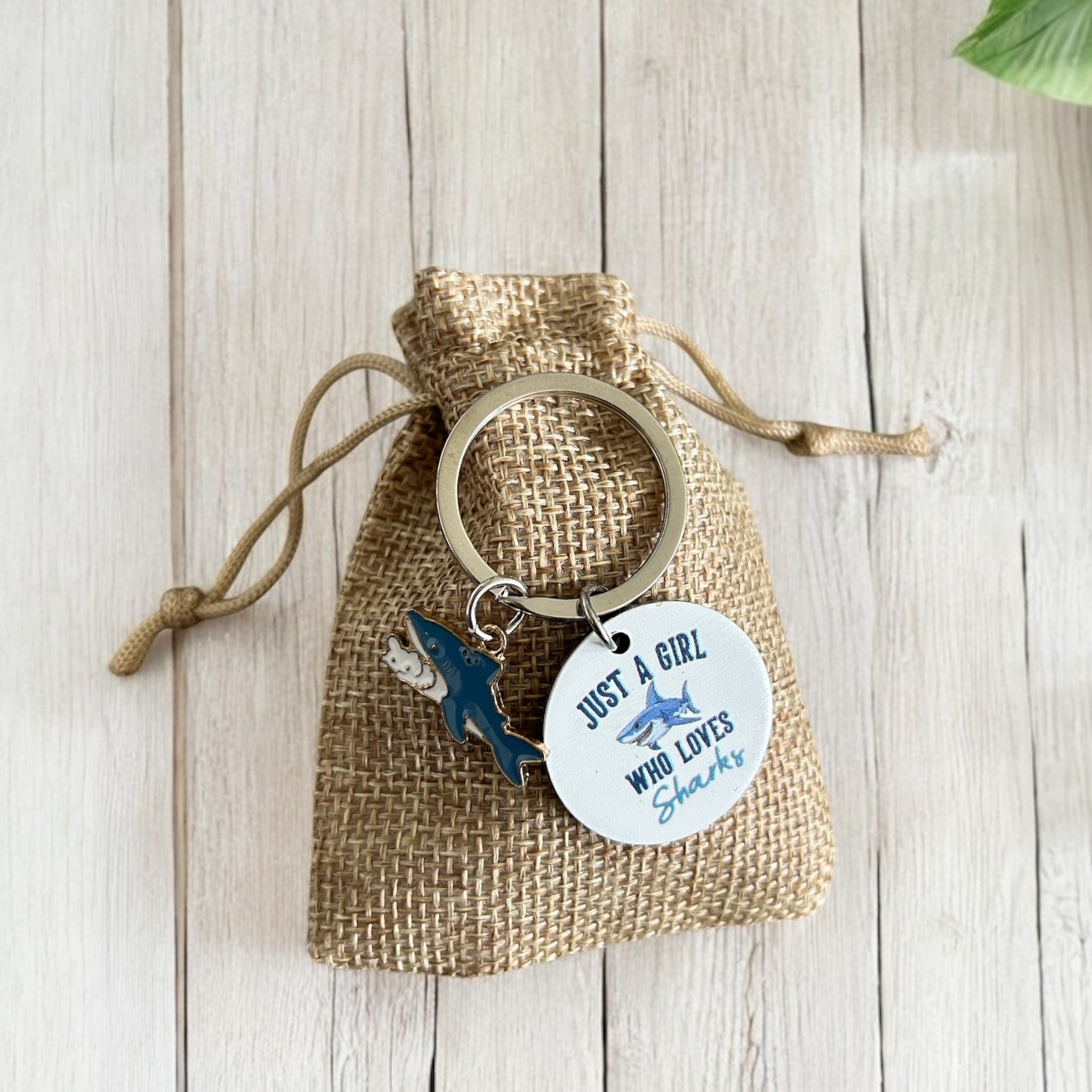 Shark Lovers Keycharm