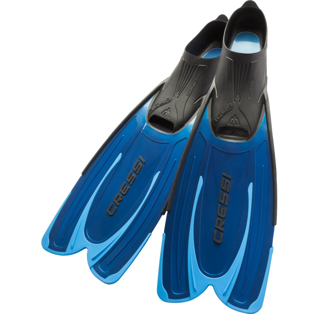 Cressi Aqua Snorkelling Fins Blue
