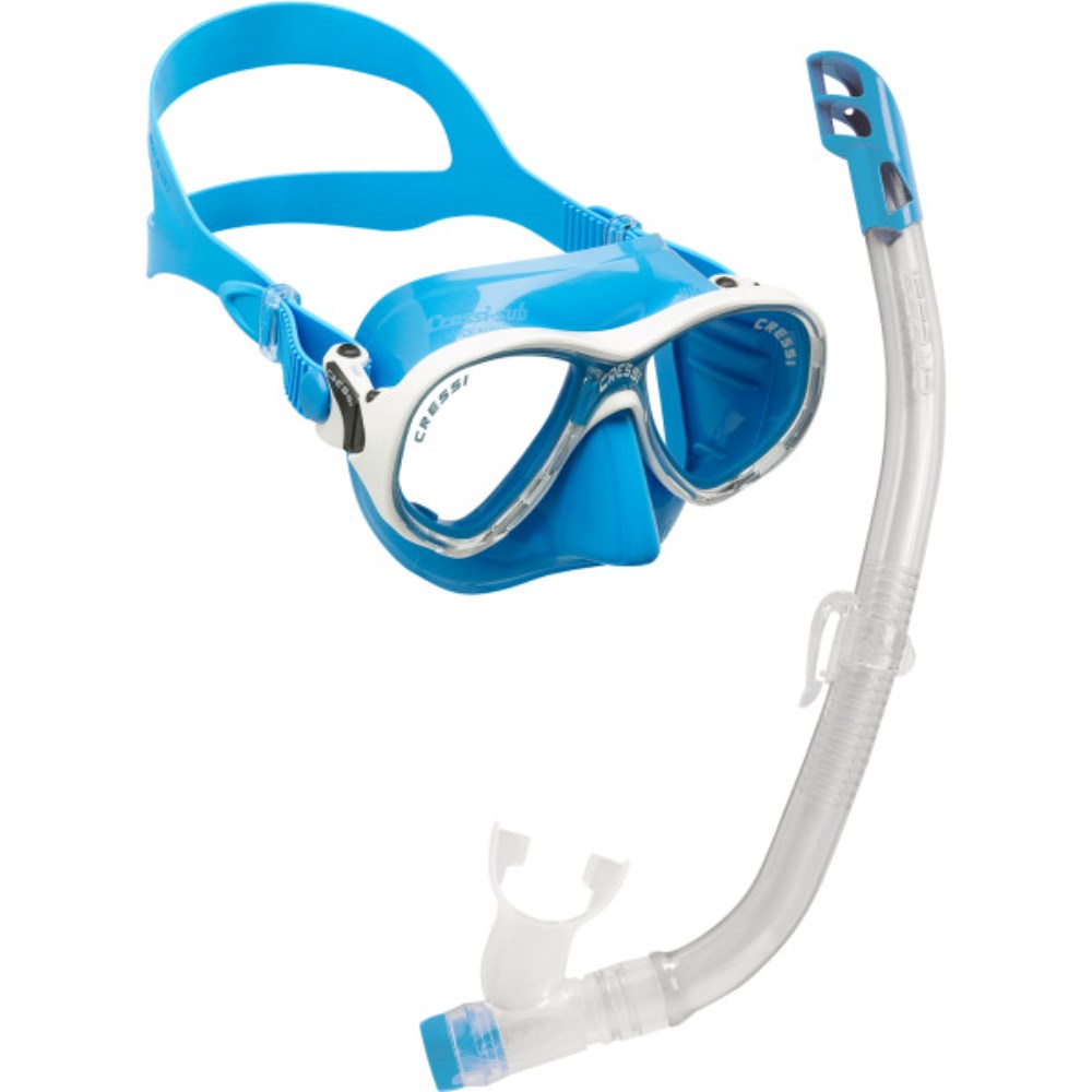 Cressi Marea Junior Mask & Snorkel Set Blue