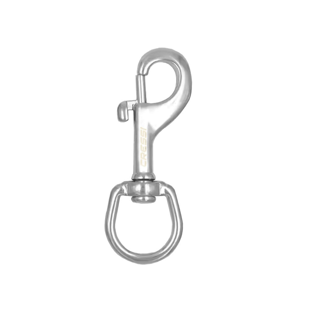 Cressi SS Bolt Snap w/Swivel 98mm