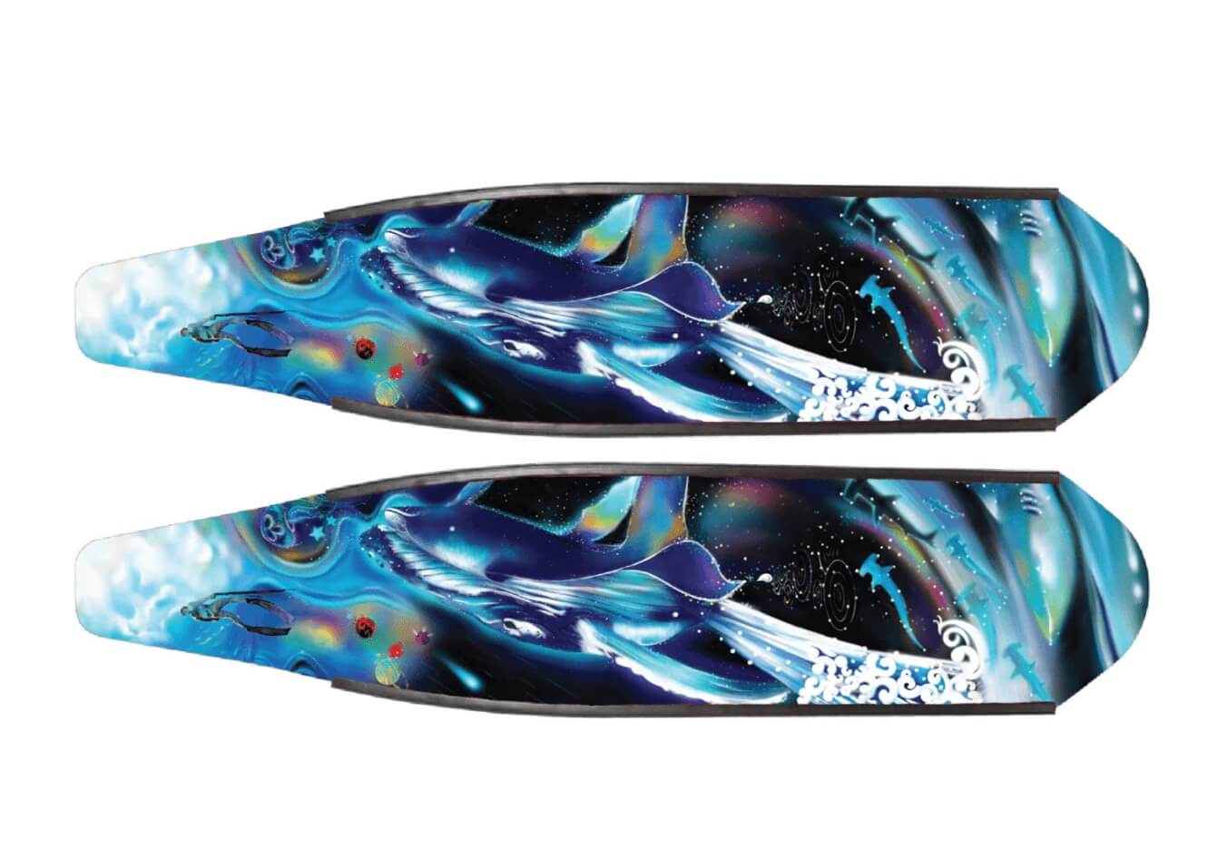 DiveR Carbon Fibre fins - ZoeWhale 1