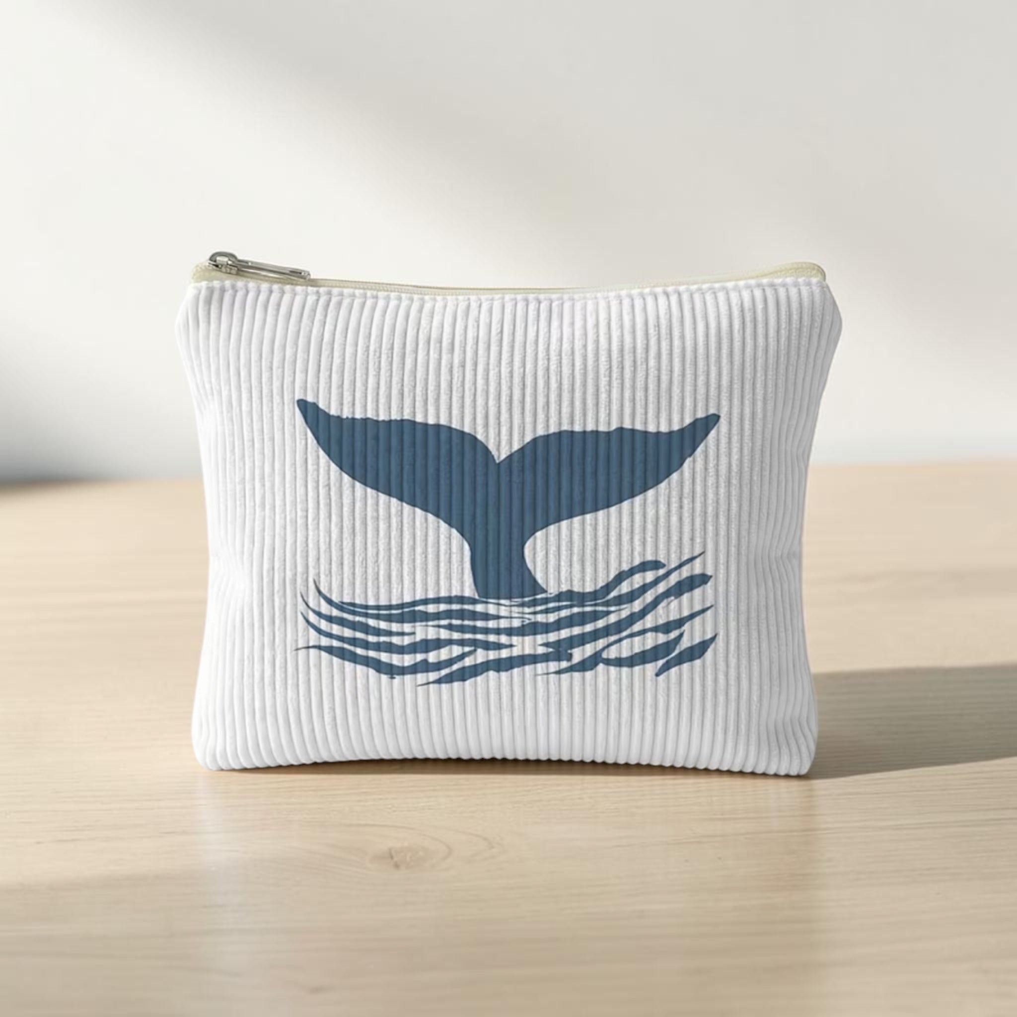 Corduroy Whale Tail Bag