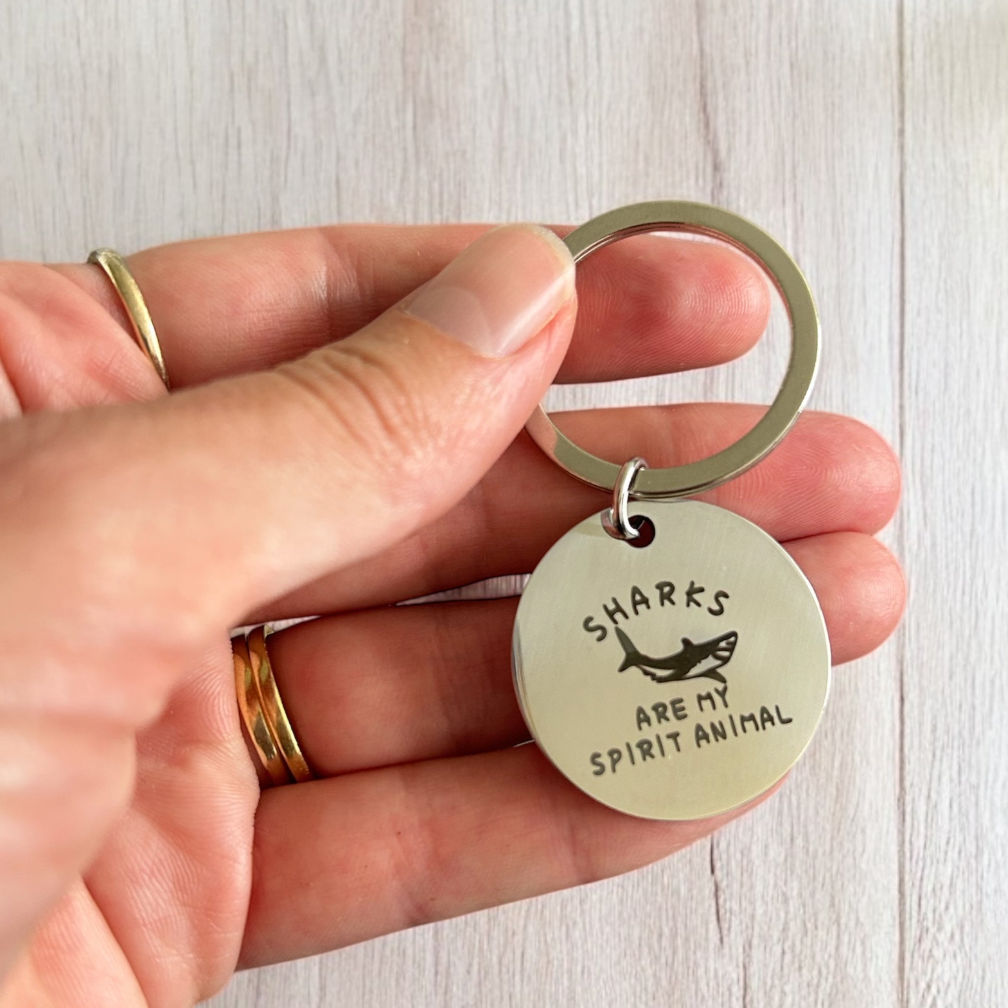 Sharks Are My Spirit Animal - Keycharm