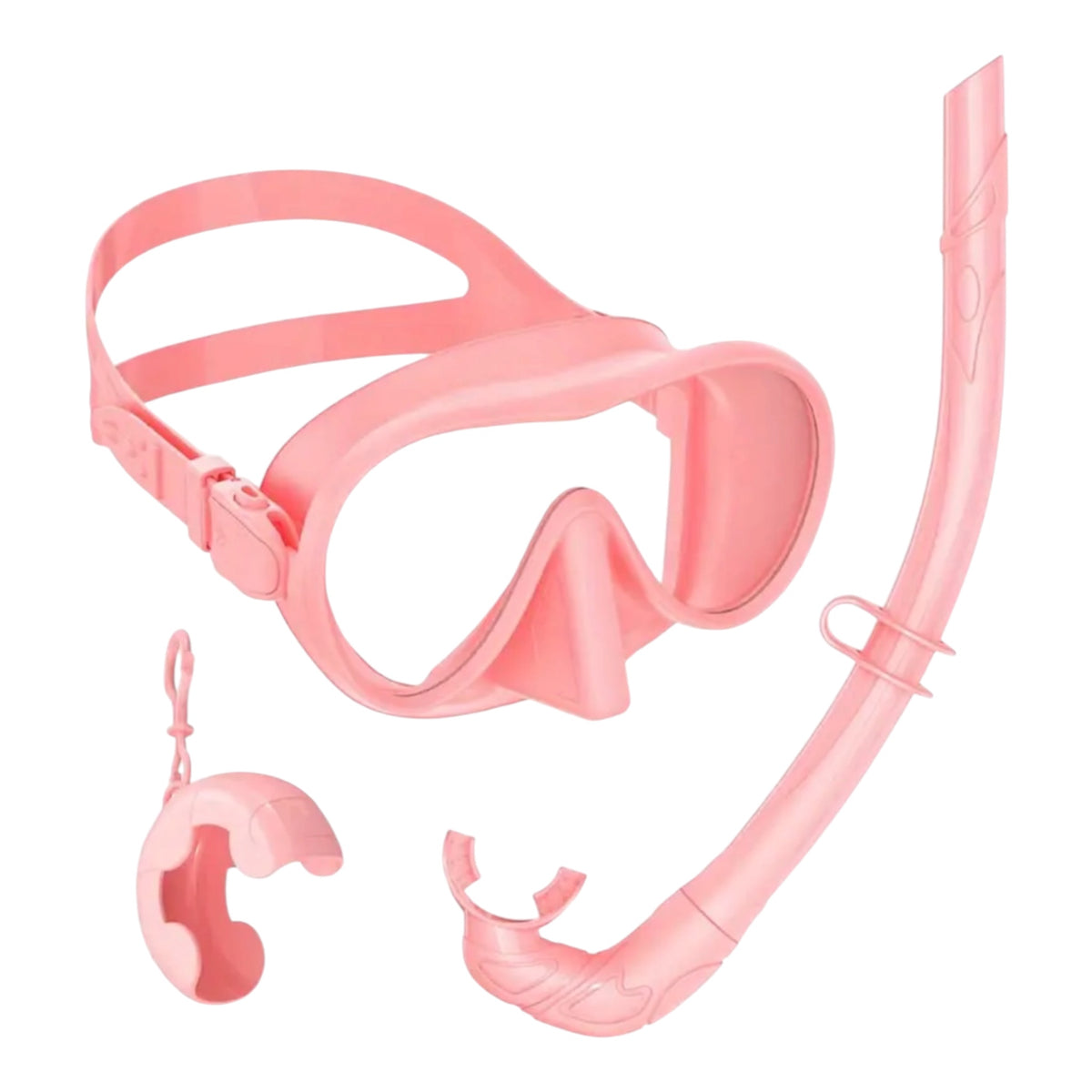 Pastel Mask and Snorkel Combo Set