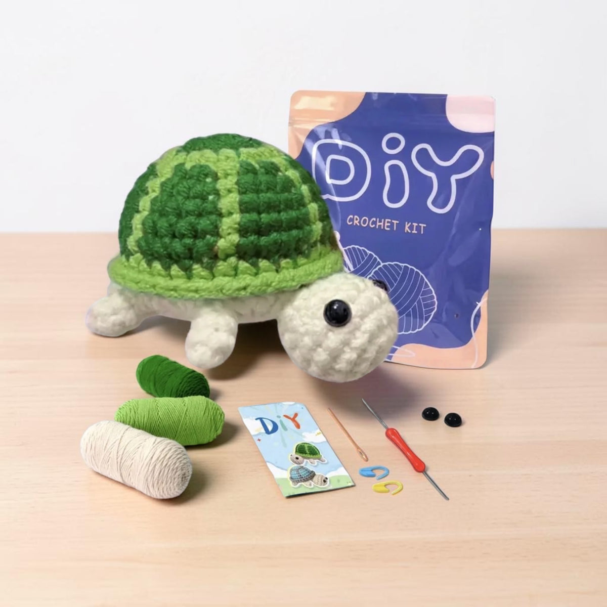 Turtle Crotchet Kit, DIY