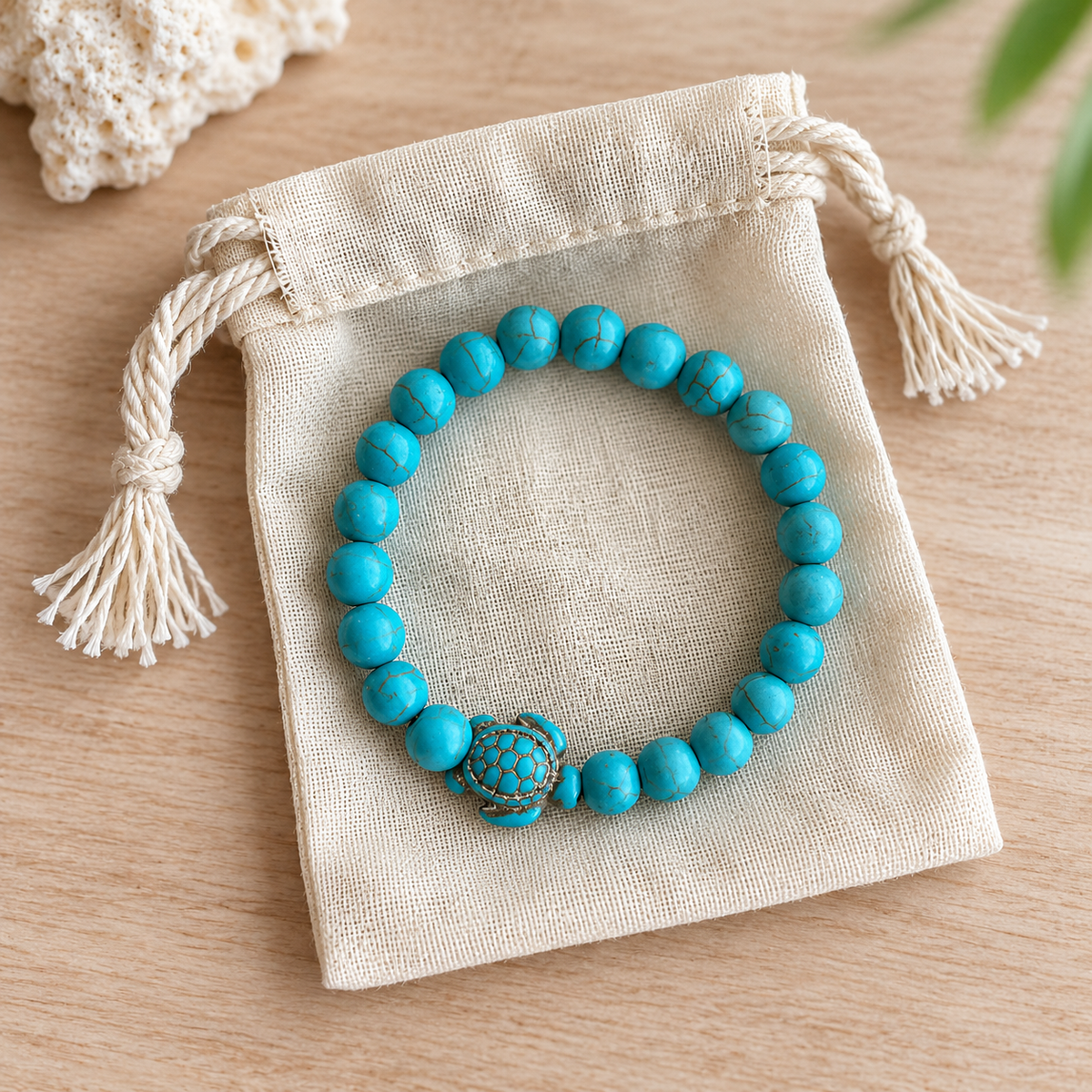 Turtle Charm Bracelet