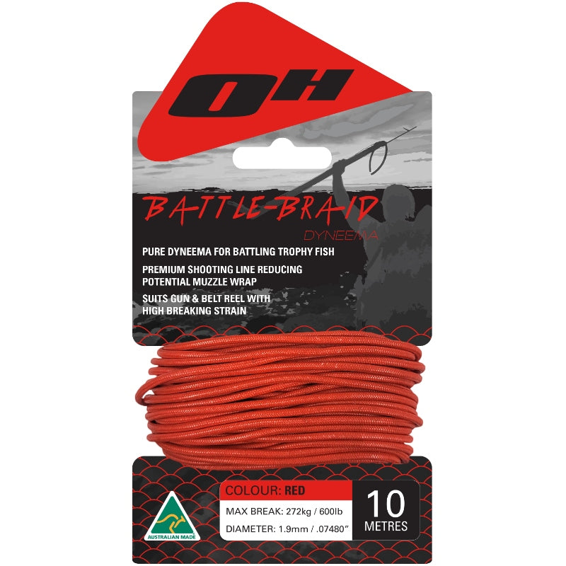 Battle braid dyneema 1.9mm x 10m cord