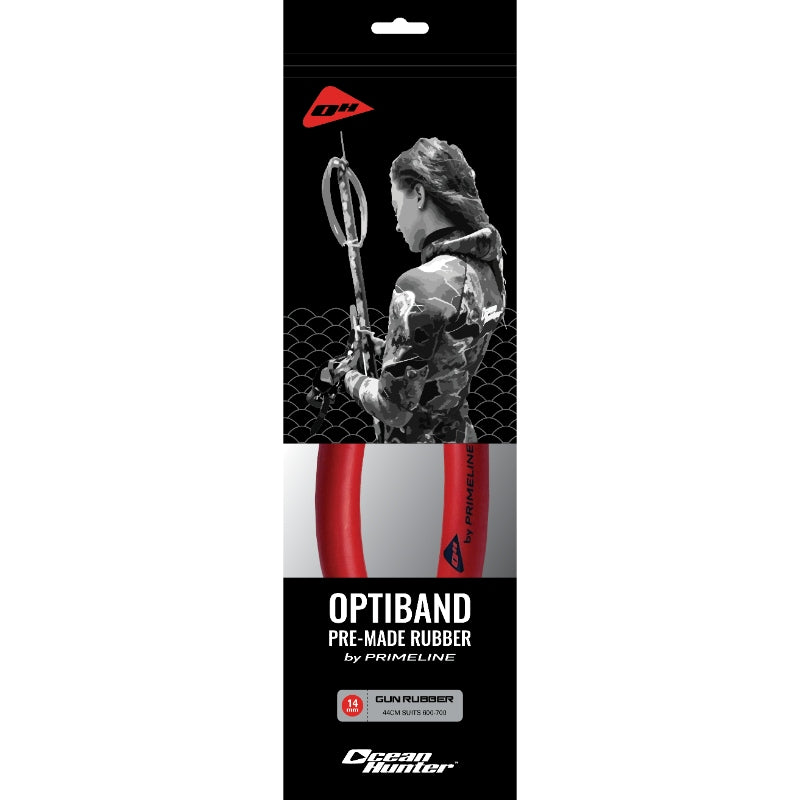 Ocean Hunter Primeline Optiband 14mm Pre Made Rubber