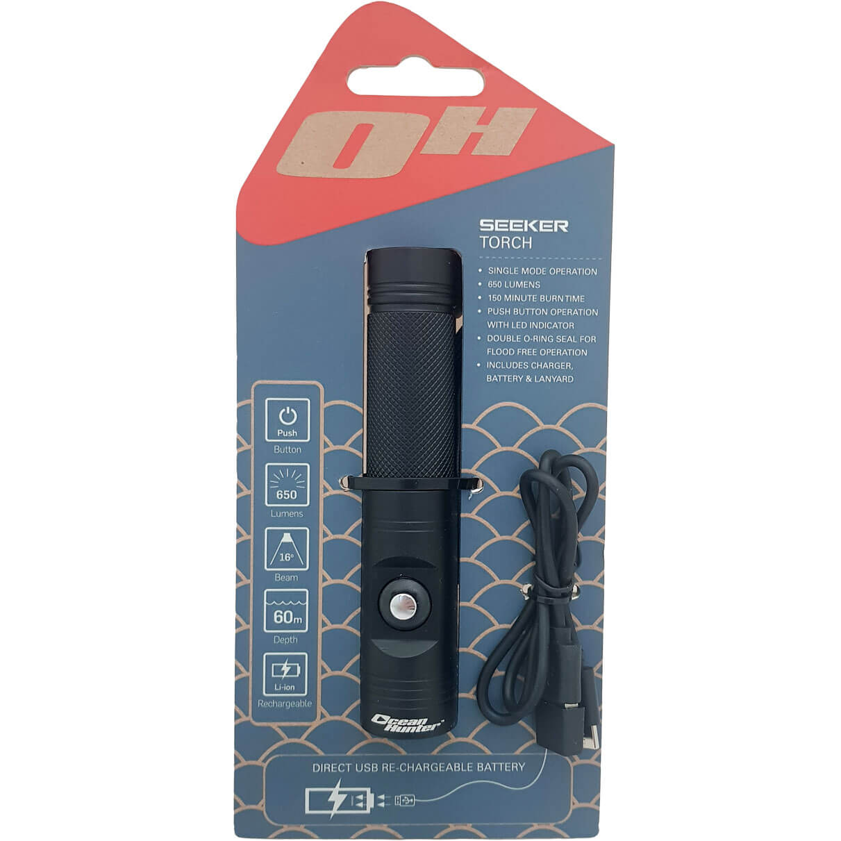 Ocean Hunter Seeker Torch 650 Lumen 3