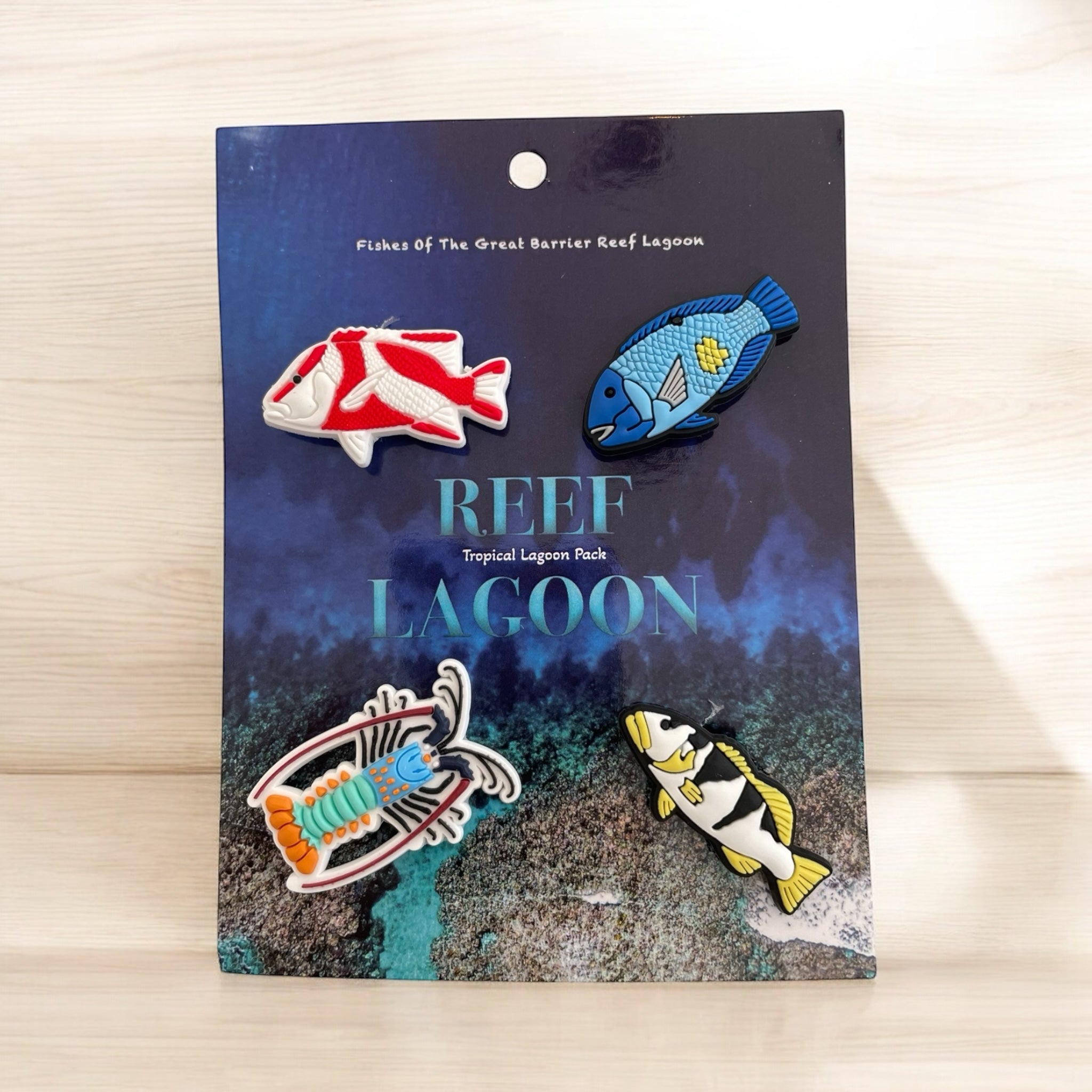 Reef Lagoon Fish Charms x4