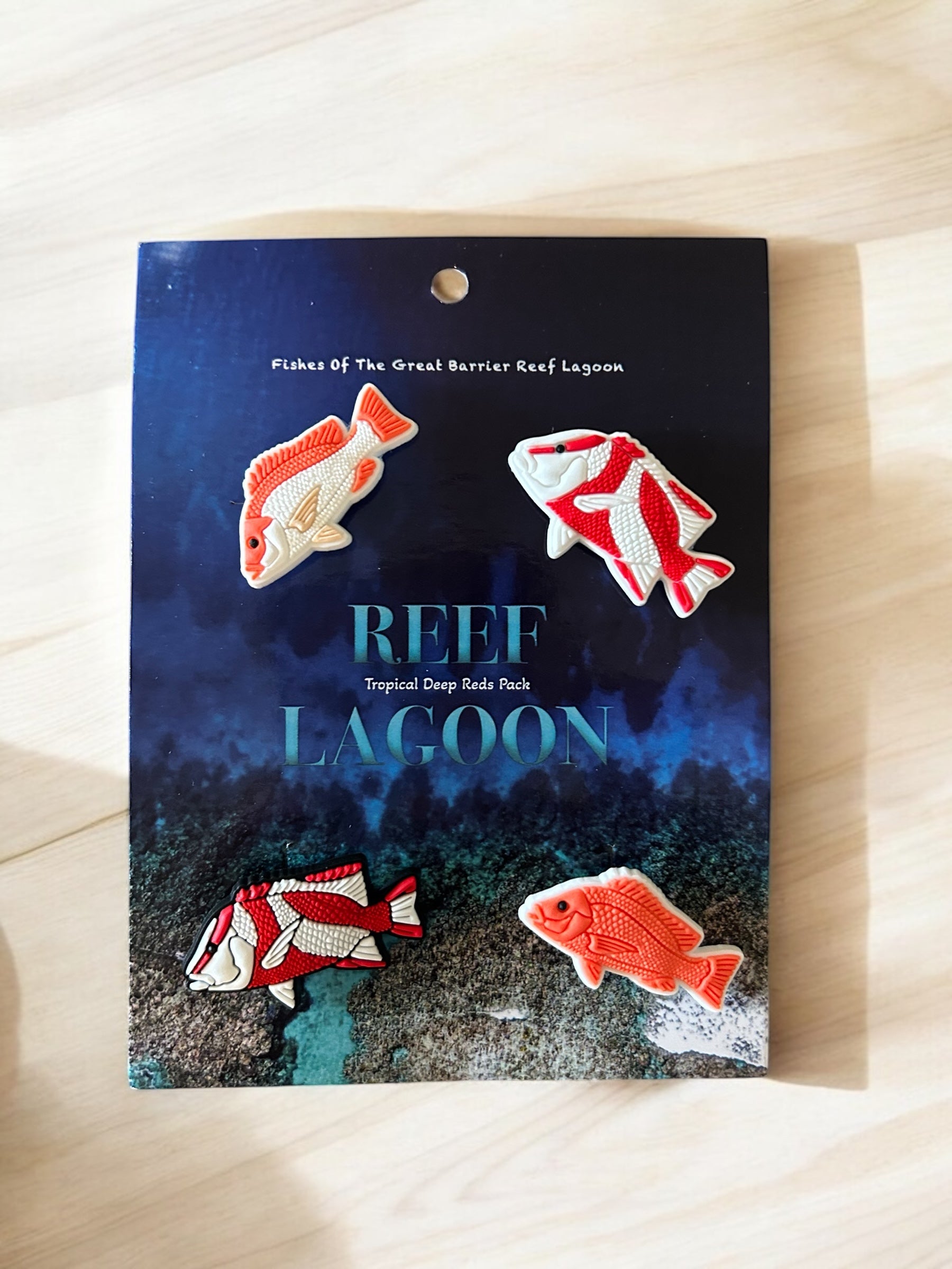 Reef Lagoon Fish Charms x4