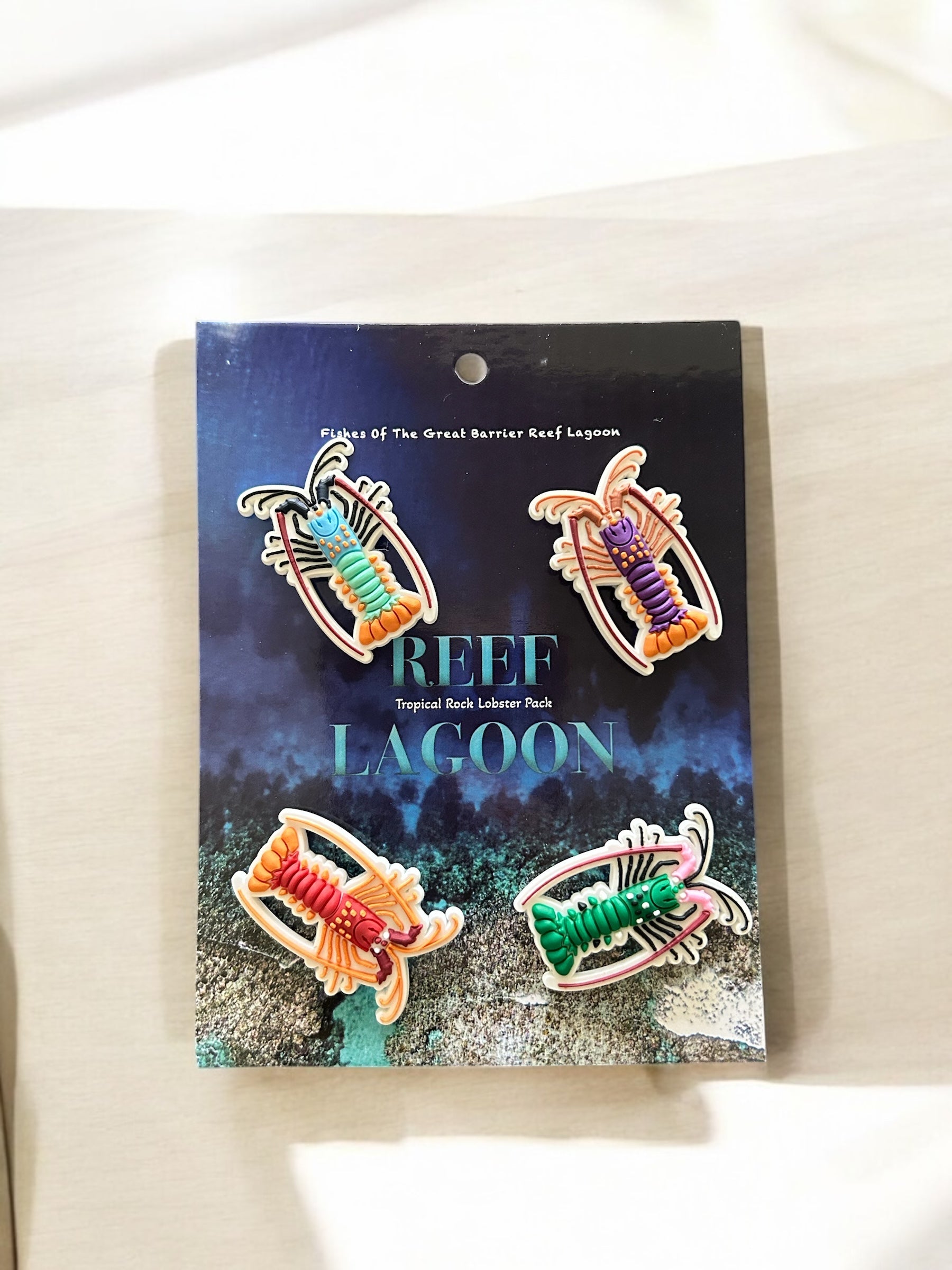 Reef Lagoon Fish Charms x4