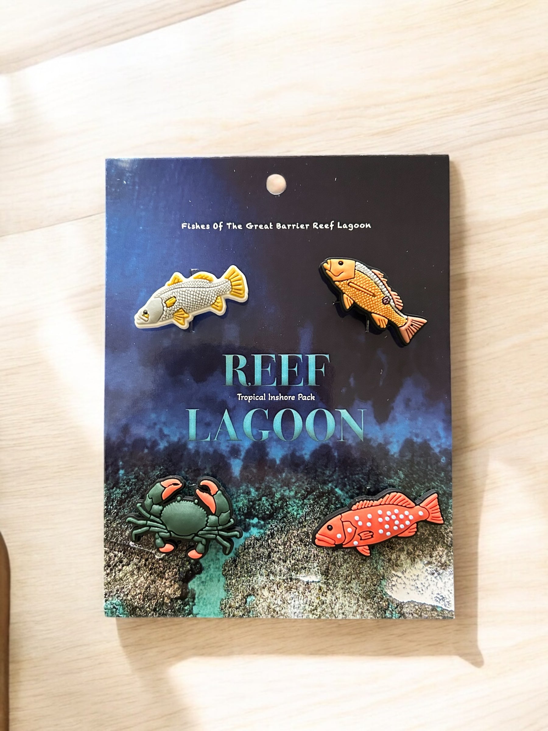 Reef Lagoon Fish Charms x4