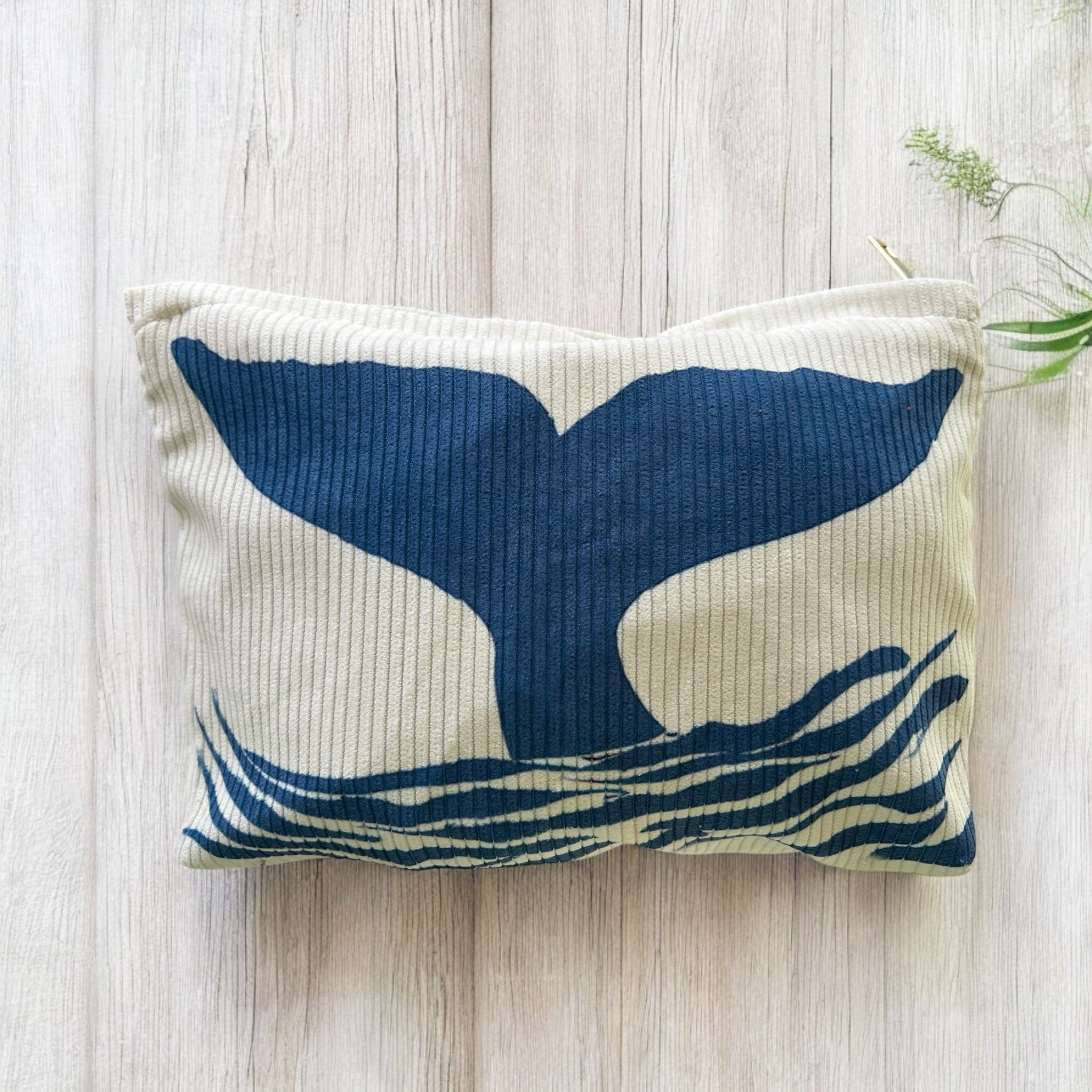Corduroy Whale Tail Bag