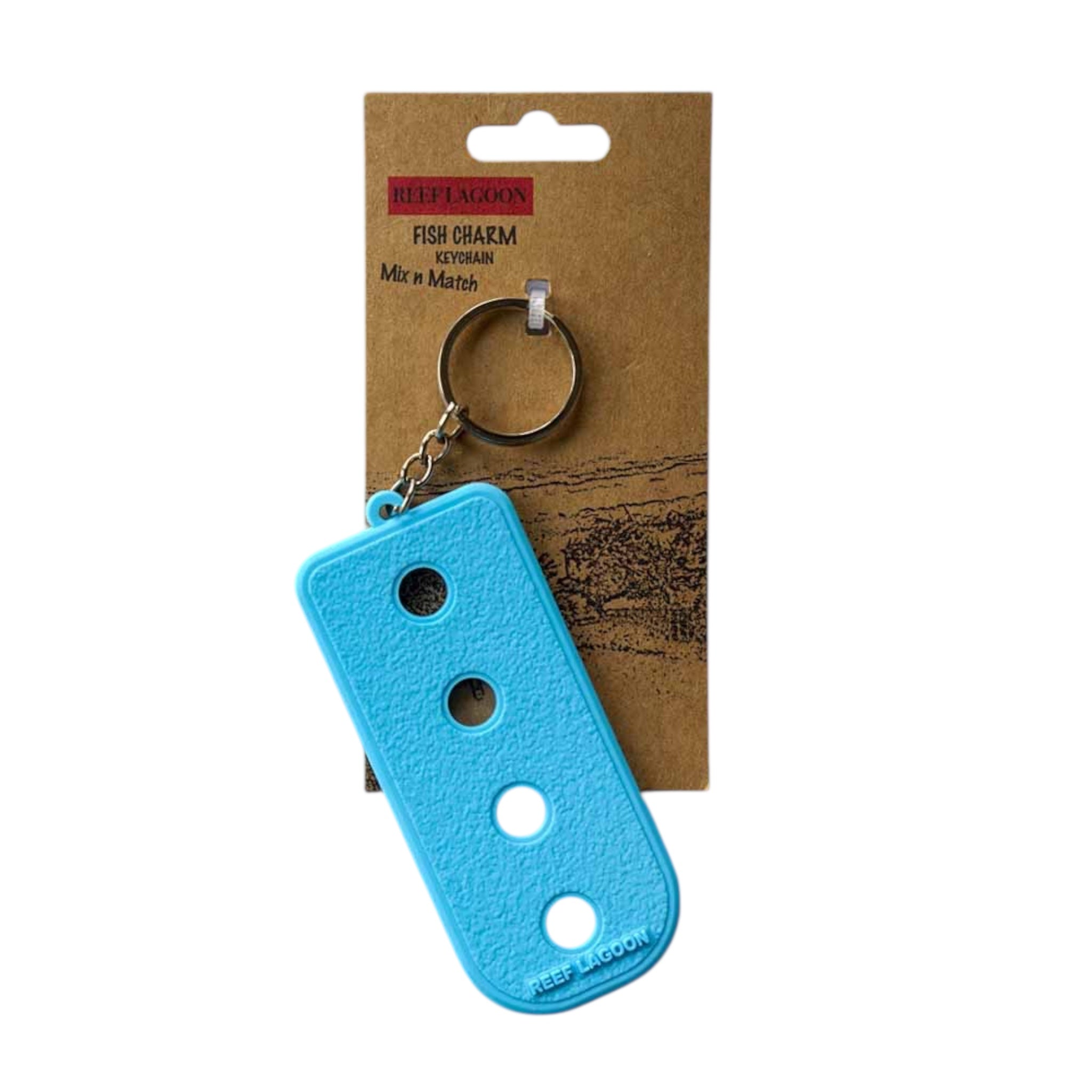 Reef Lagoon Fish Charm Mix and Match Keychain