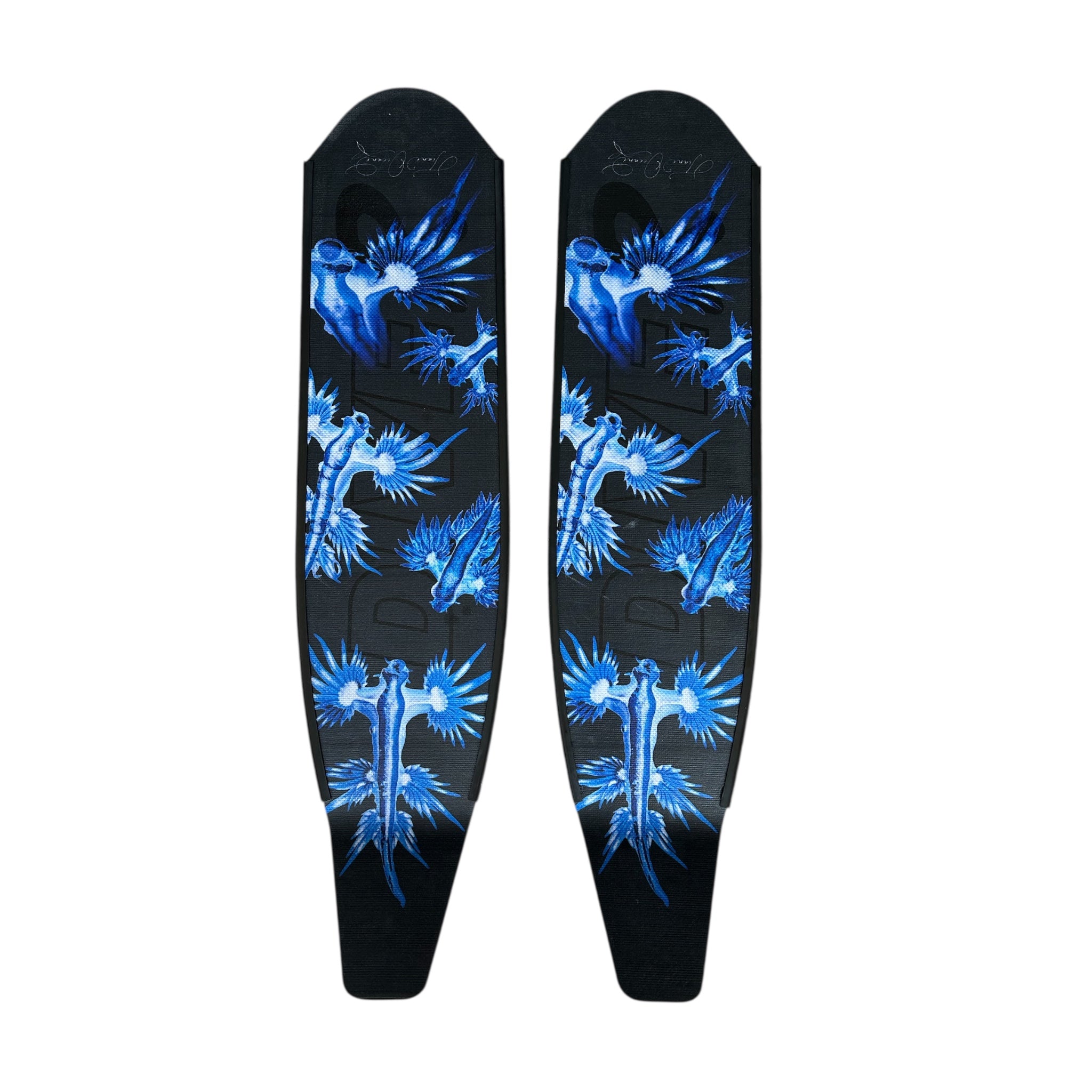DiveR Carbon Fibre Fins - Blue Dragon