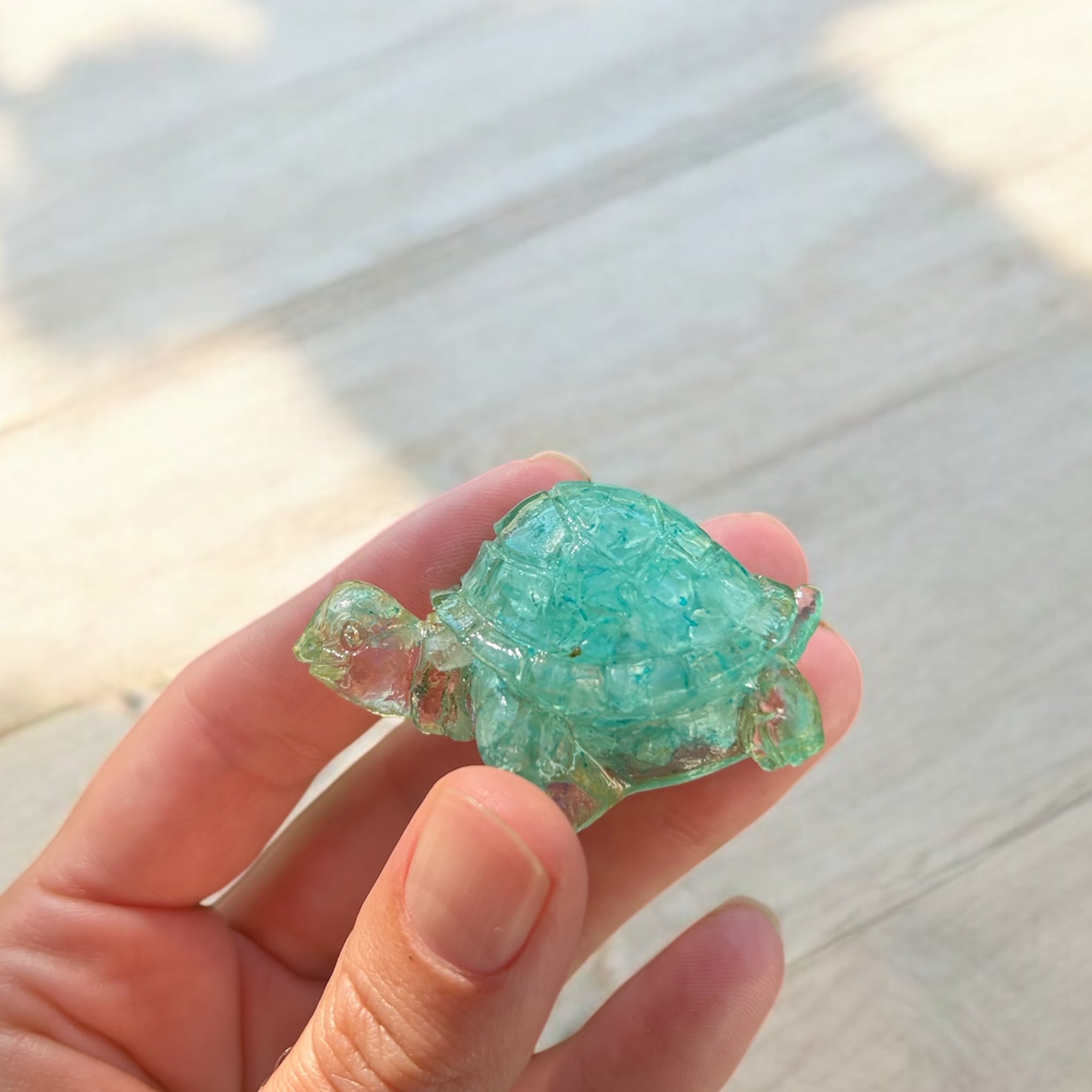 Crystal Turtle Pocket Totem – Gift Bag Set