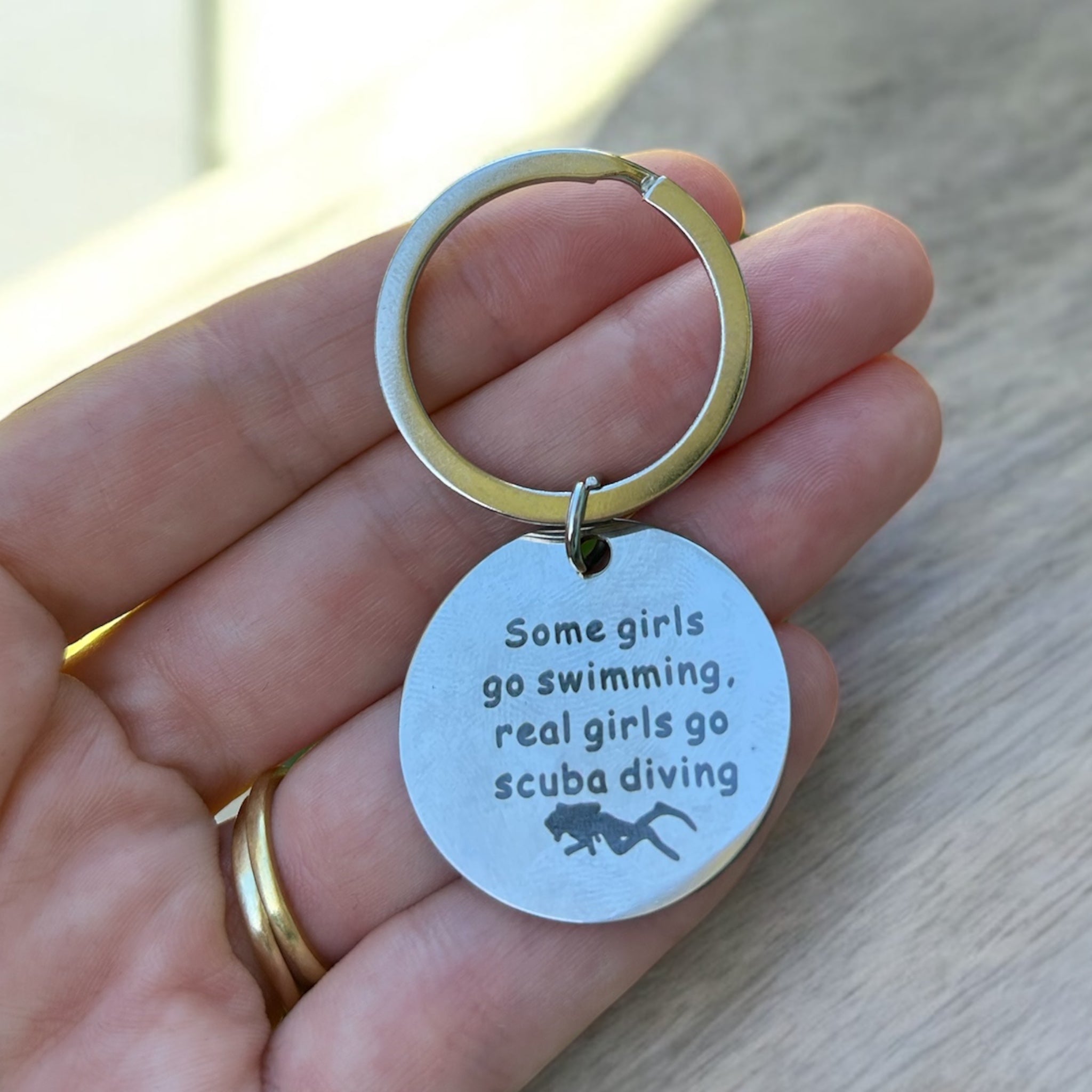 Scuba Diving Keycharm