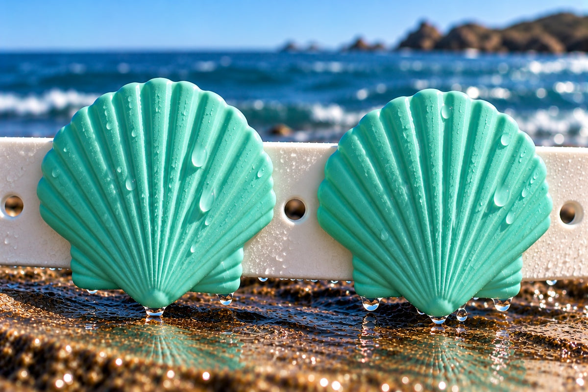 Dive Cave Seashell Lead Weights 1kg (coloured)