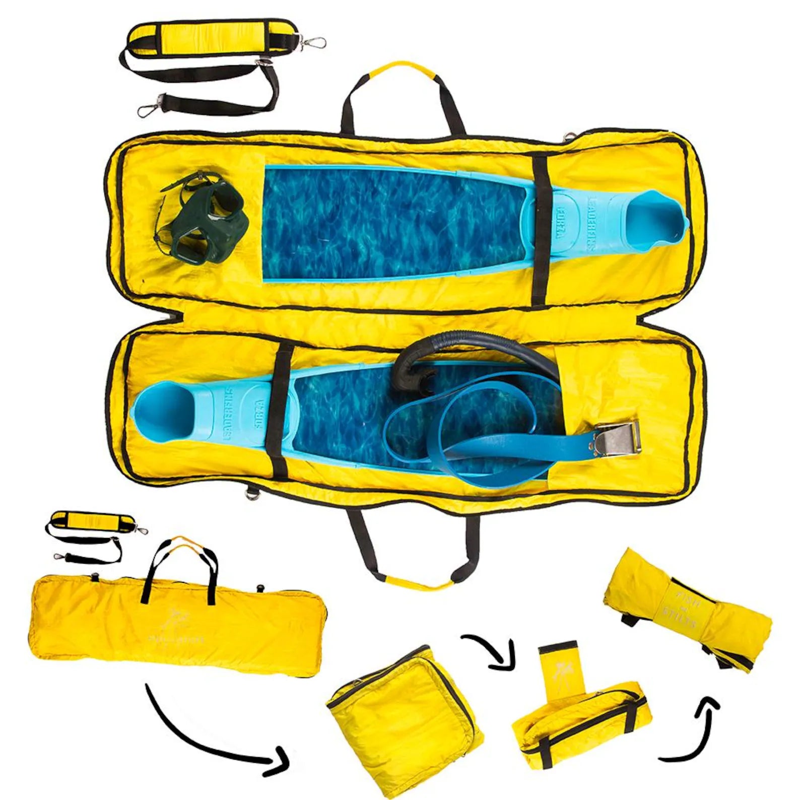 Fish on Stilts - Fin bag