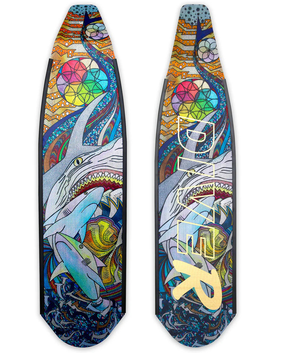 DiveR Composite Fins - Sharks
