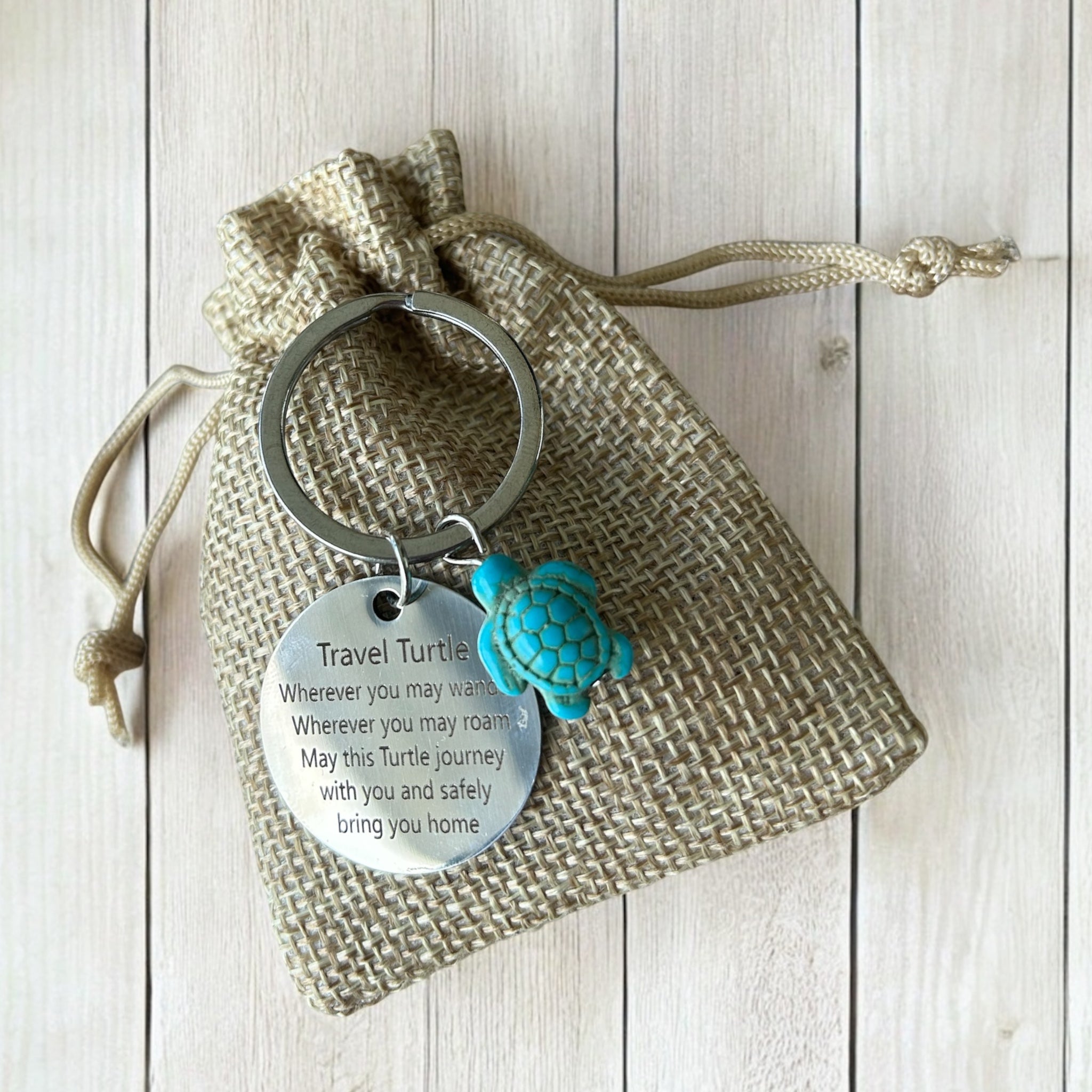 Travel Turtle Keycharm