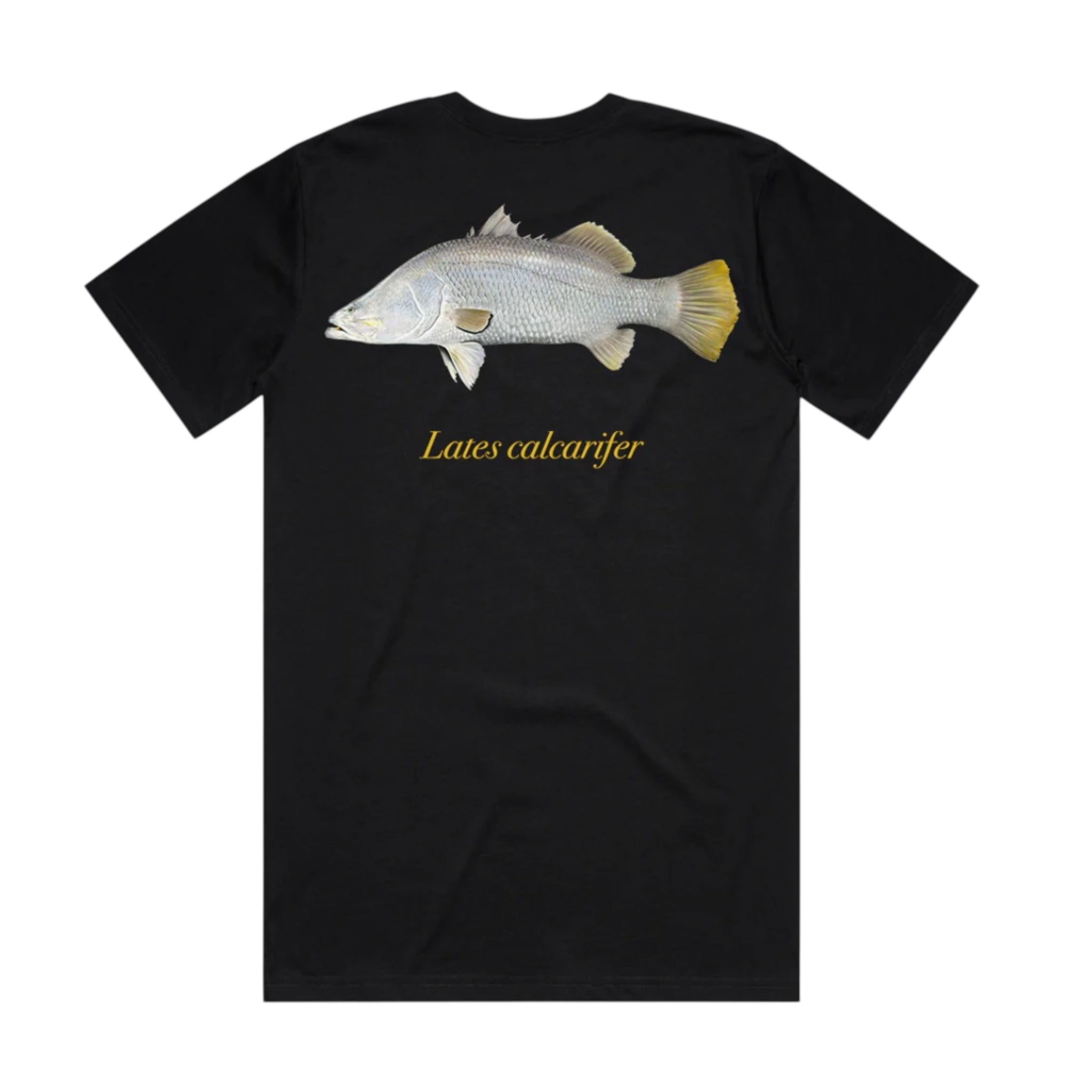 Reef Lagoon Tee - Barramundi (Black)