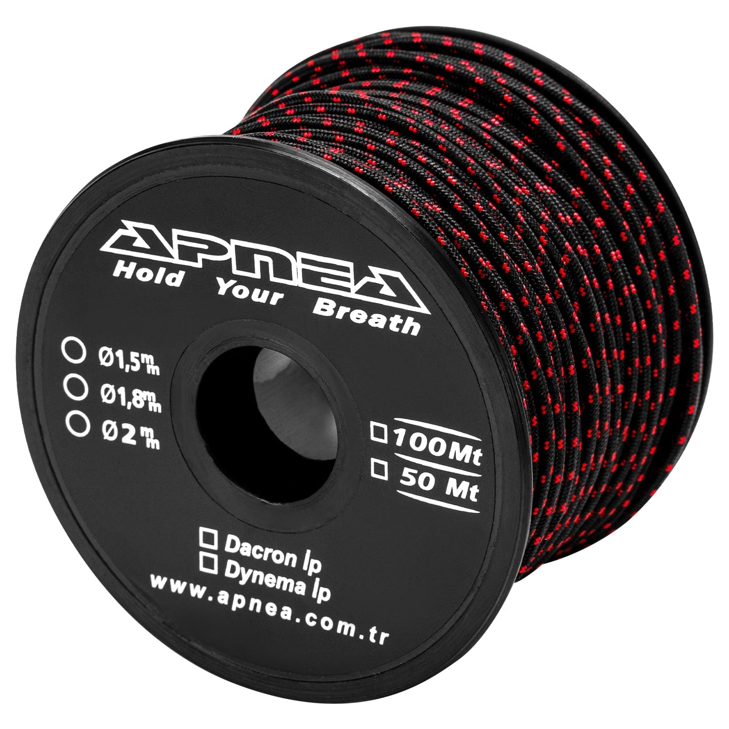 APNEA DYNEEMA LINE 1.8MM X 50M SPOOL