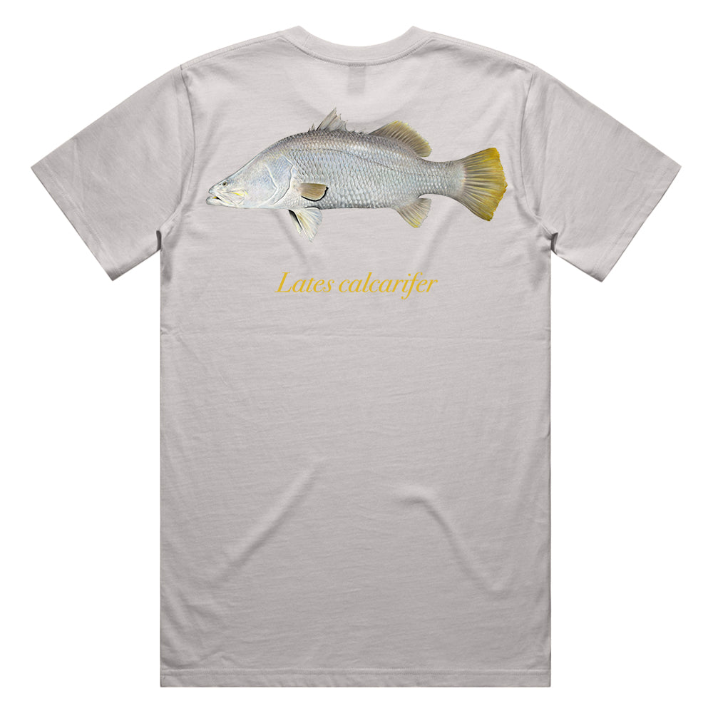 Reef Lagoon Tee - Barramundi (Grey)