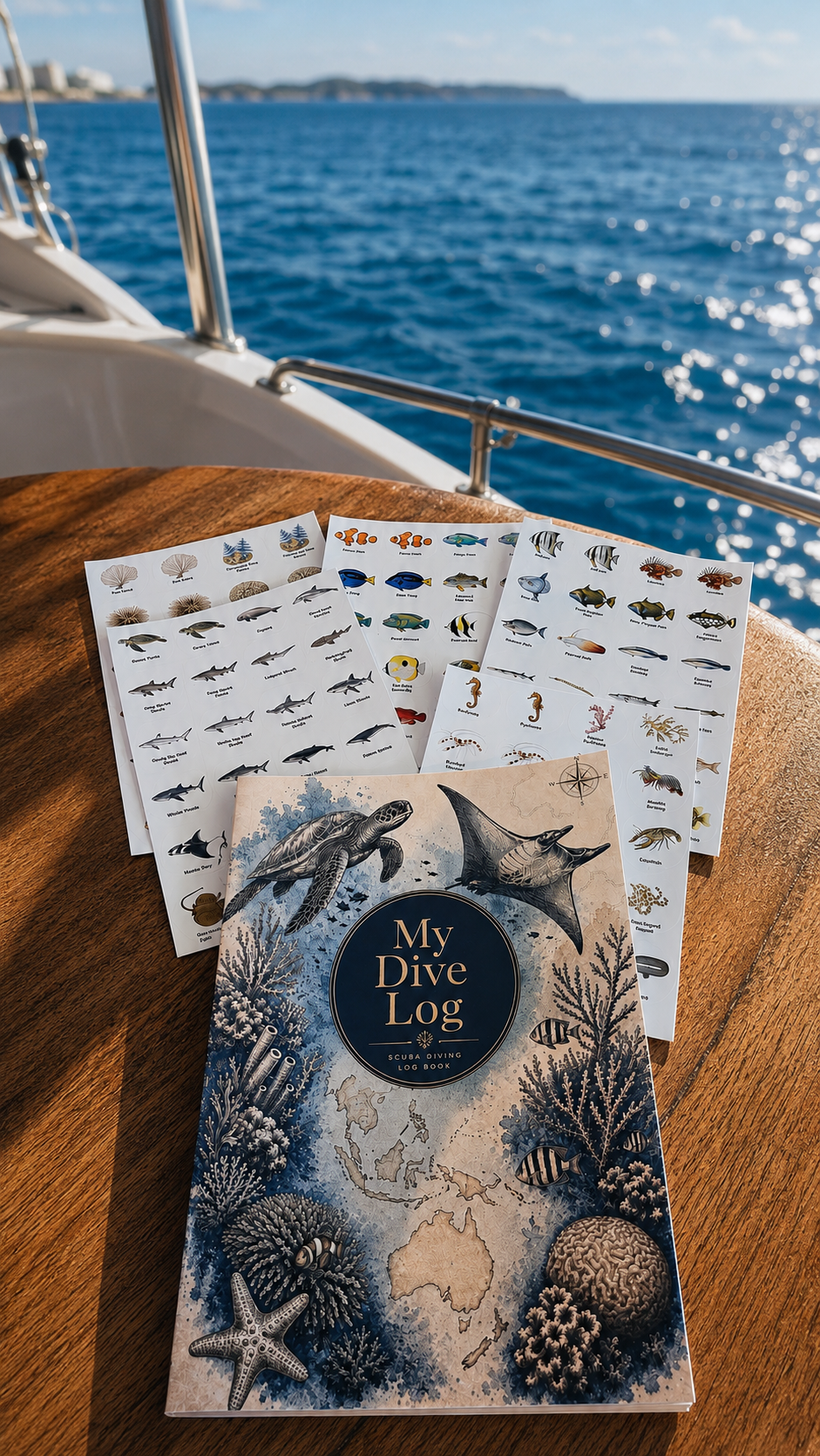 My Dive Log Book Adventure Pack