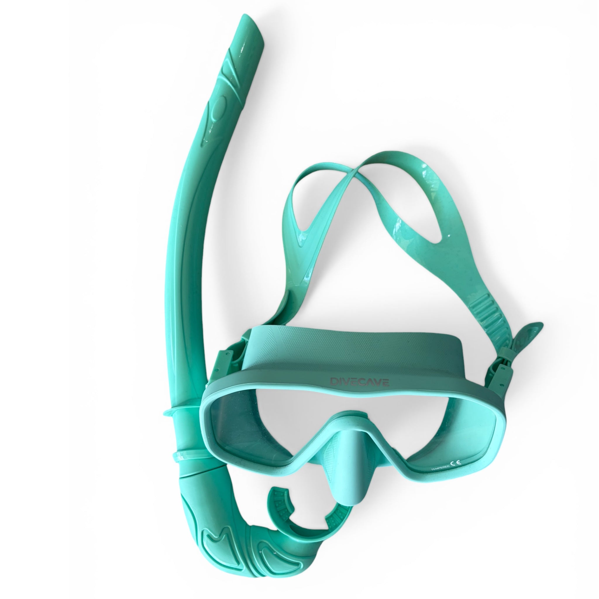 Dive Cave Pastel Mask and Snorkel Combo Set