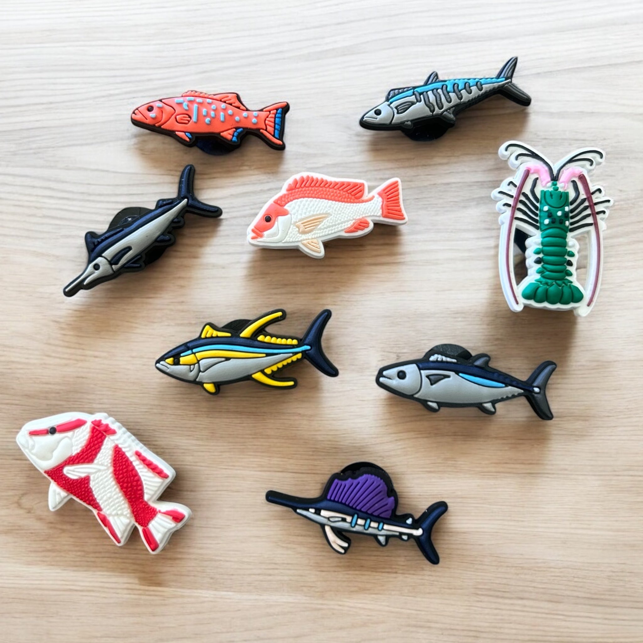 Reef Lagoon Fish charms - Individual