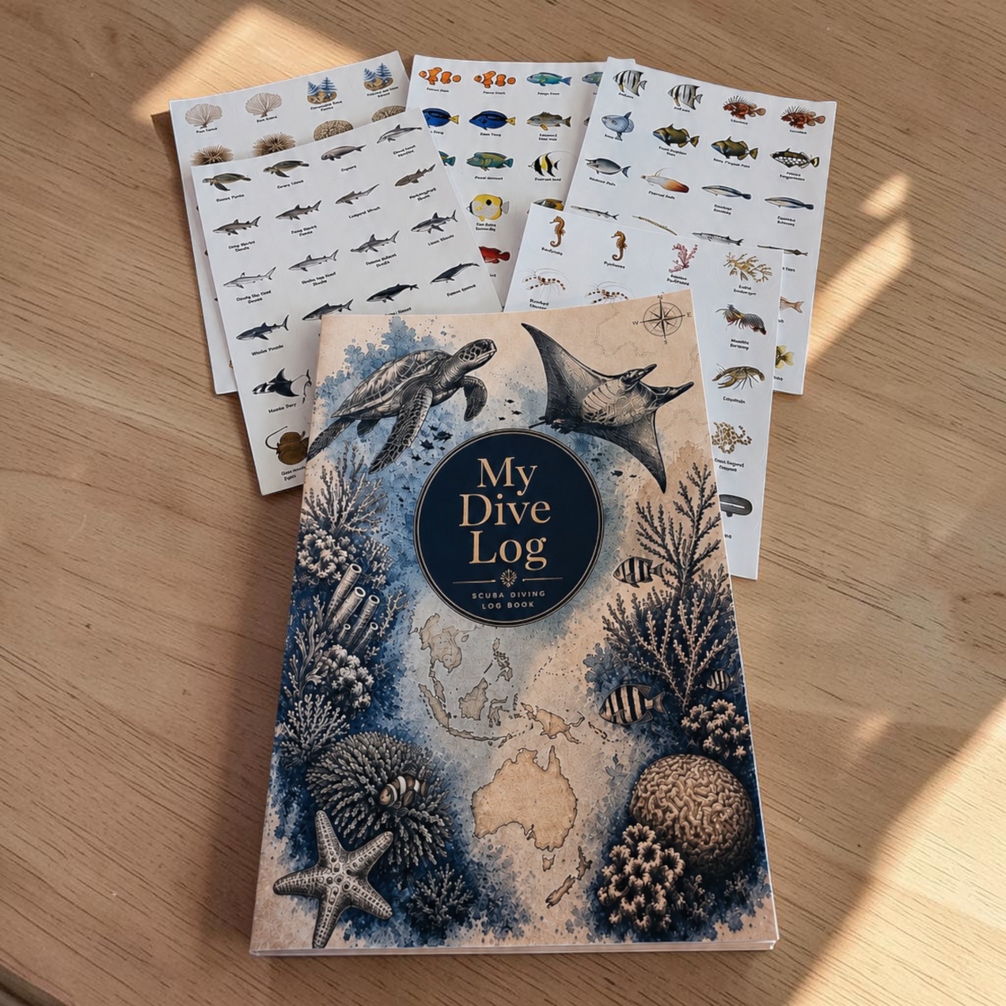 My Dive Log Book Adventure Pack