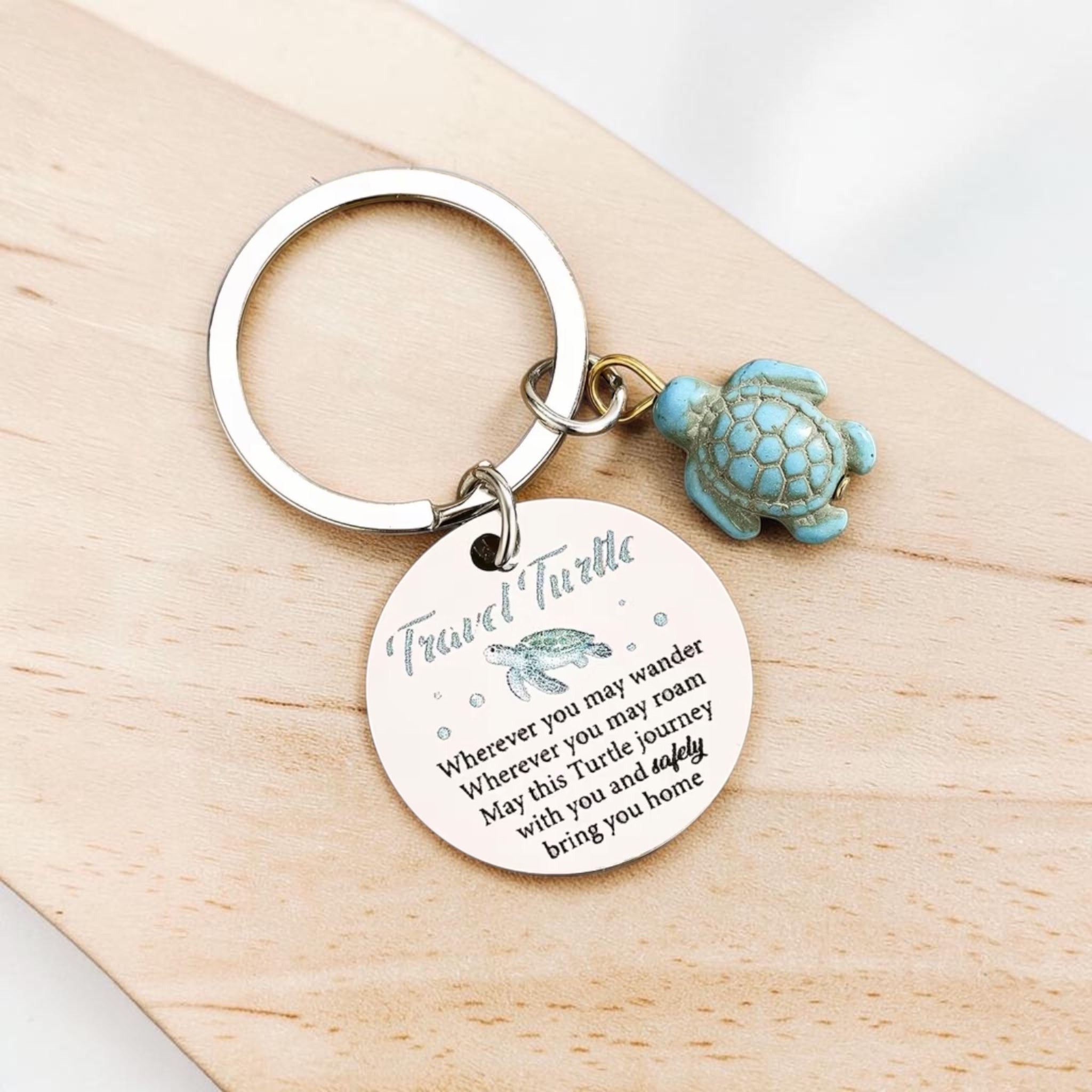 Travel Turtle Keycharm