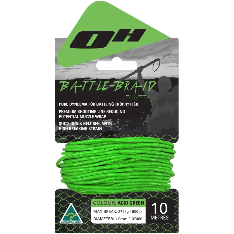 Battle braid dyneema 1.9mm x 10m cord