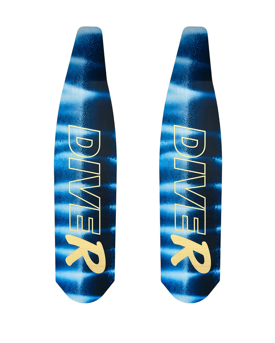 DiveR Carbon Fibre Fins - Stripe Marlin