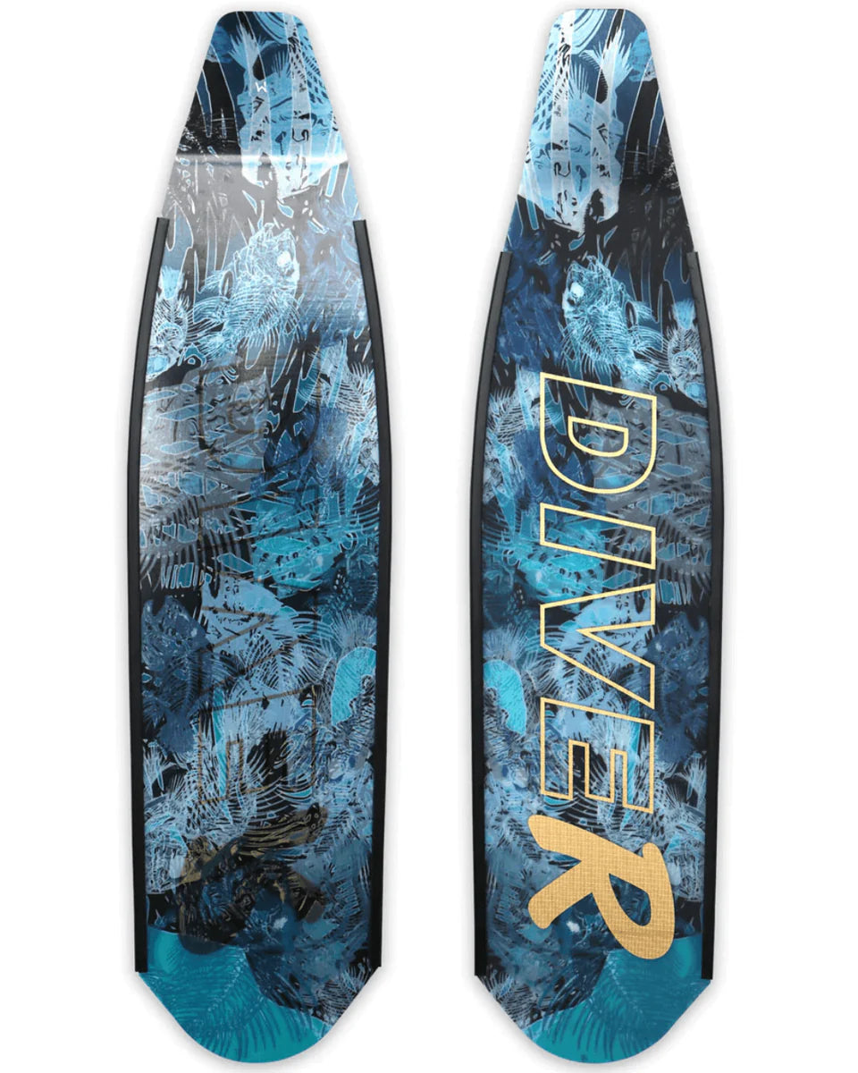 DiveR Composite Fins - Bluebone