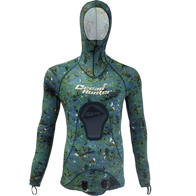 Ocean Hunter Chameleon Skin top with beaver tail