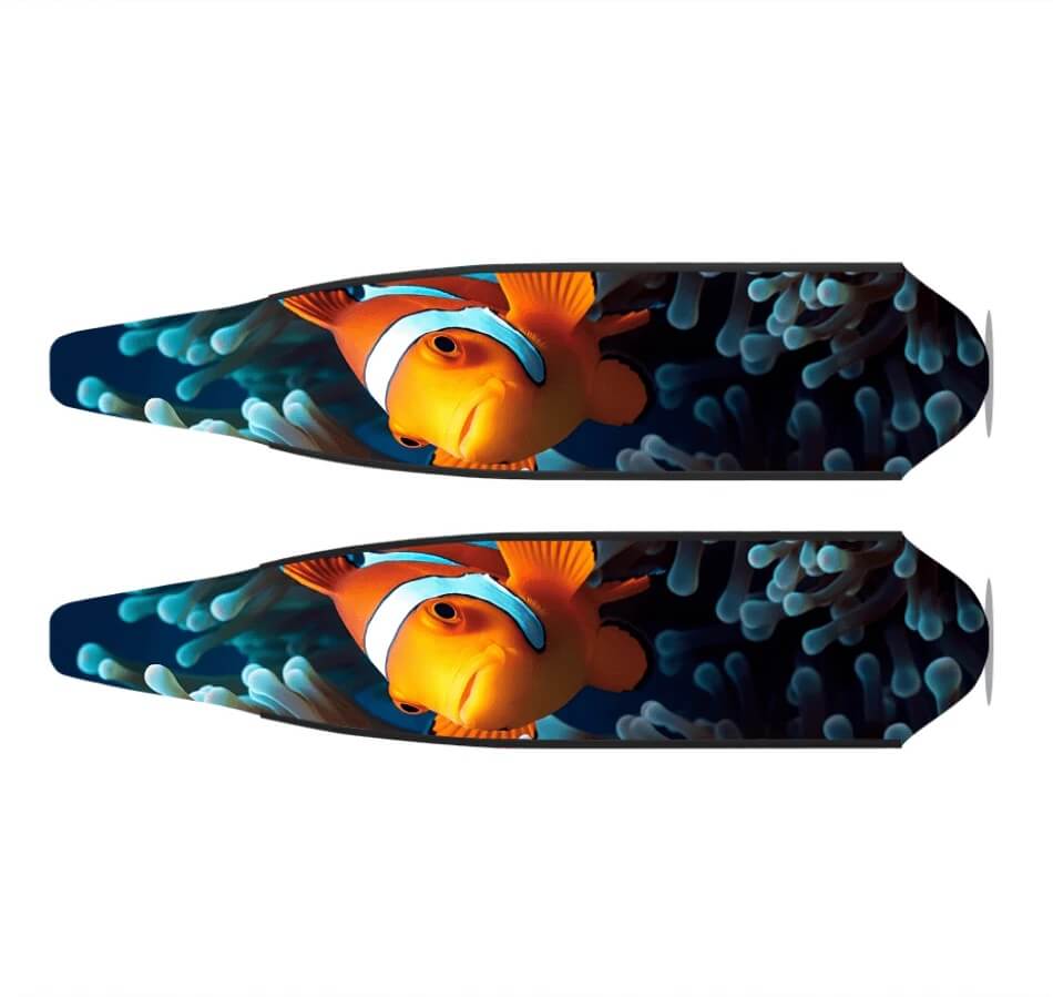 DiveR Carbon Fibre fins - Clownfish