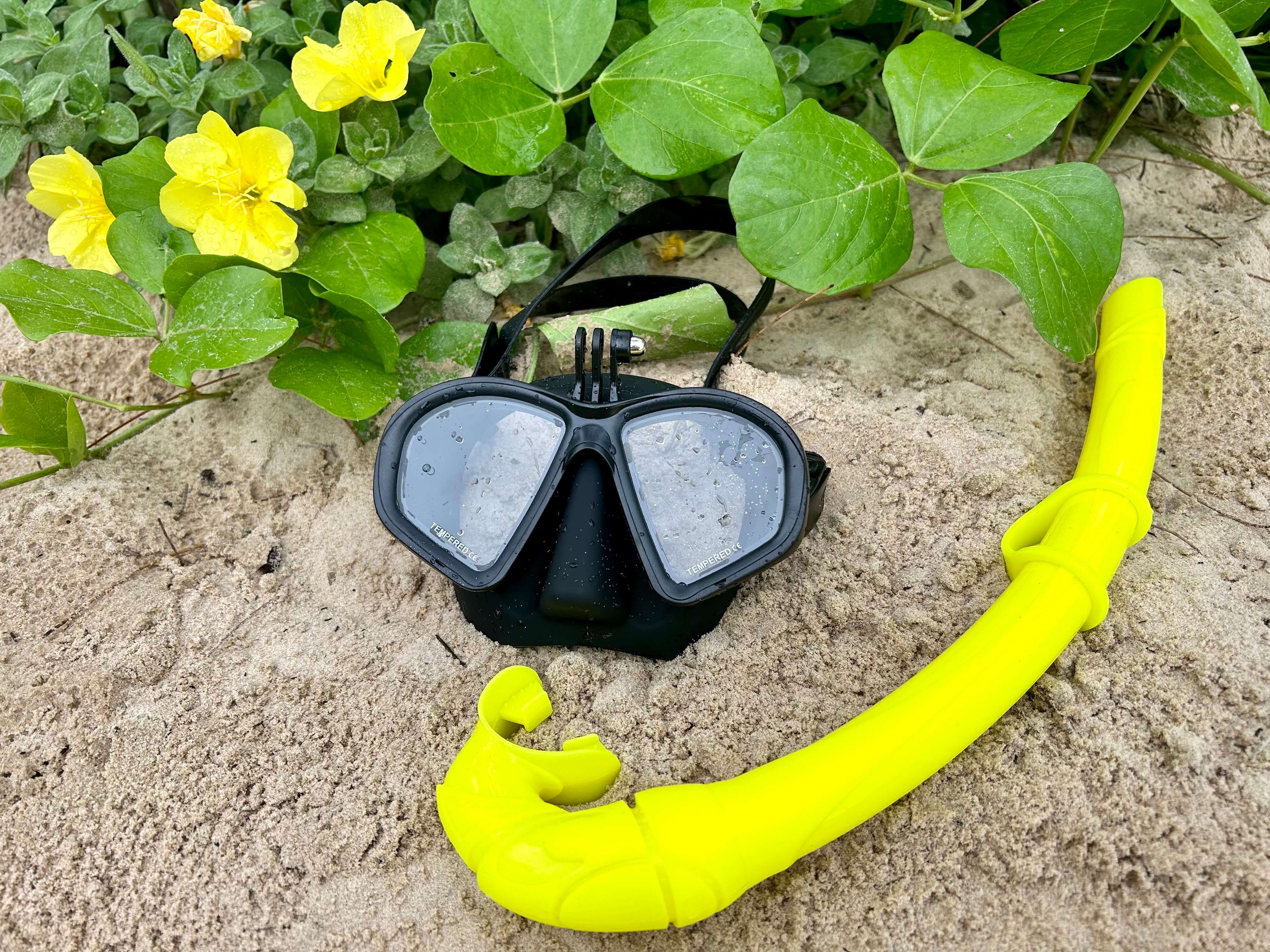 GoPro Mask and Silicone Snorkel Set