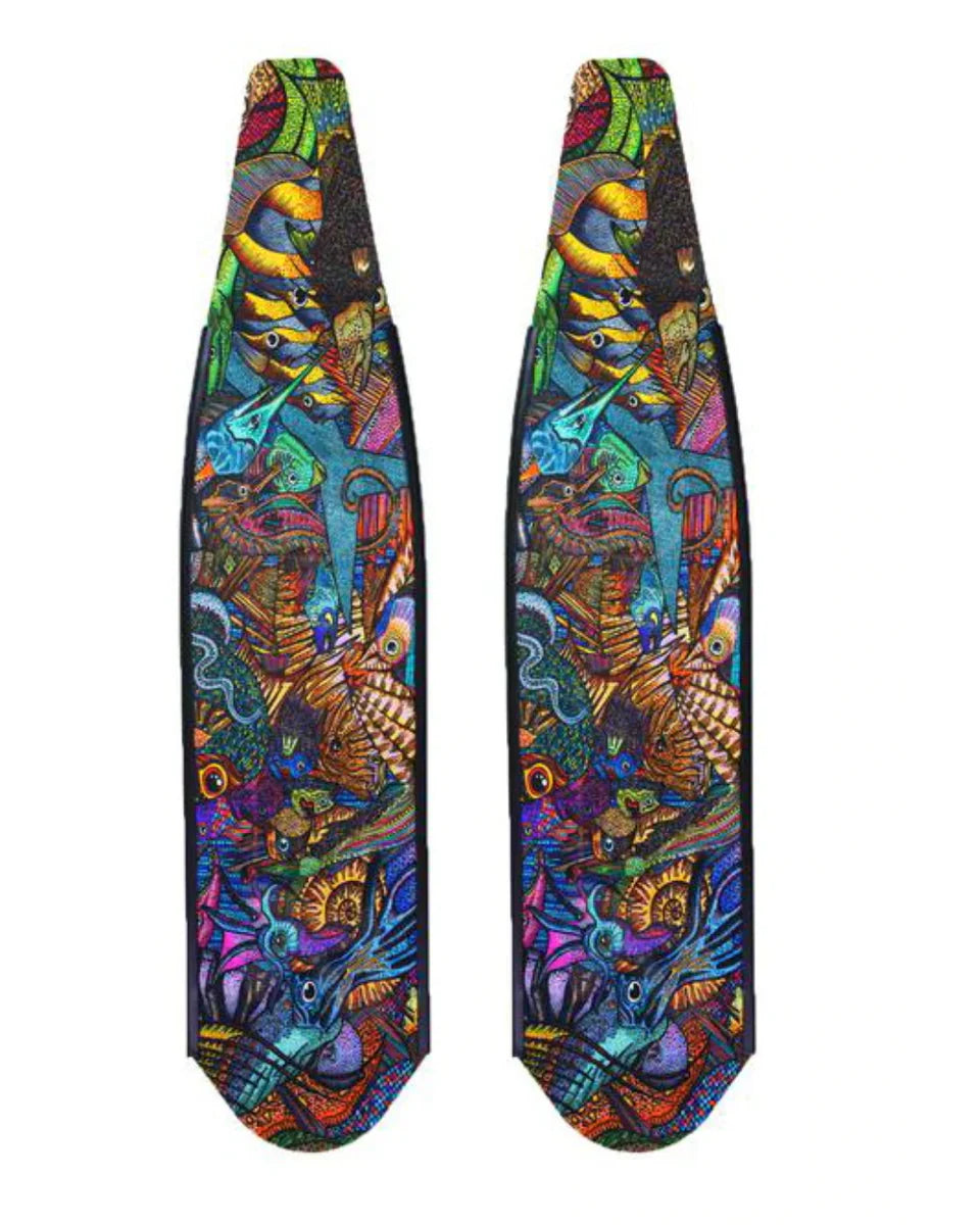 DiveR Carbon Fibre fins - Reef life